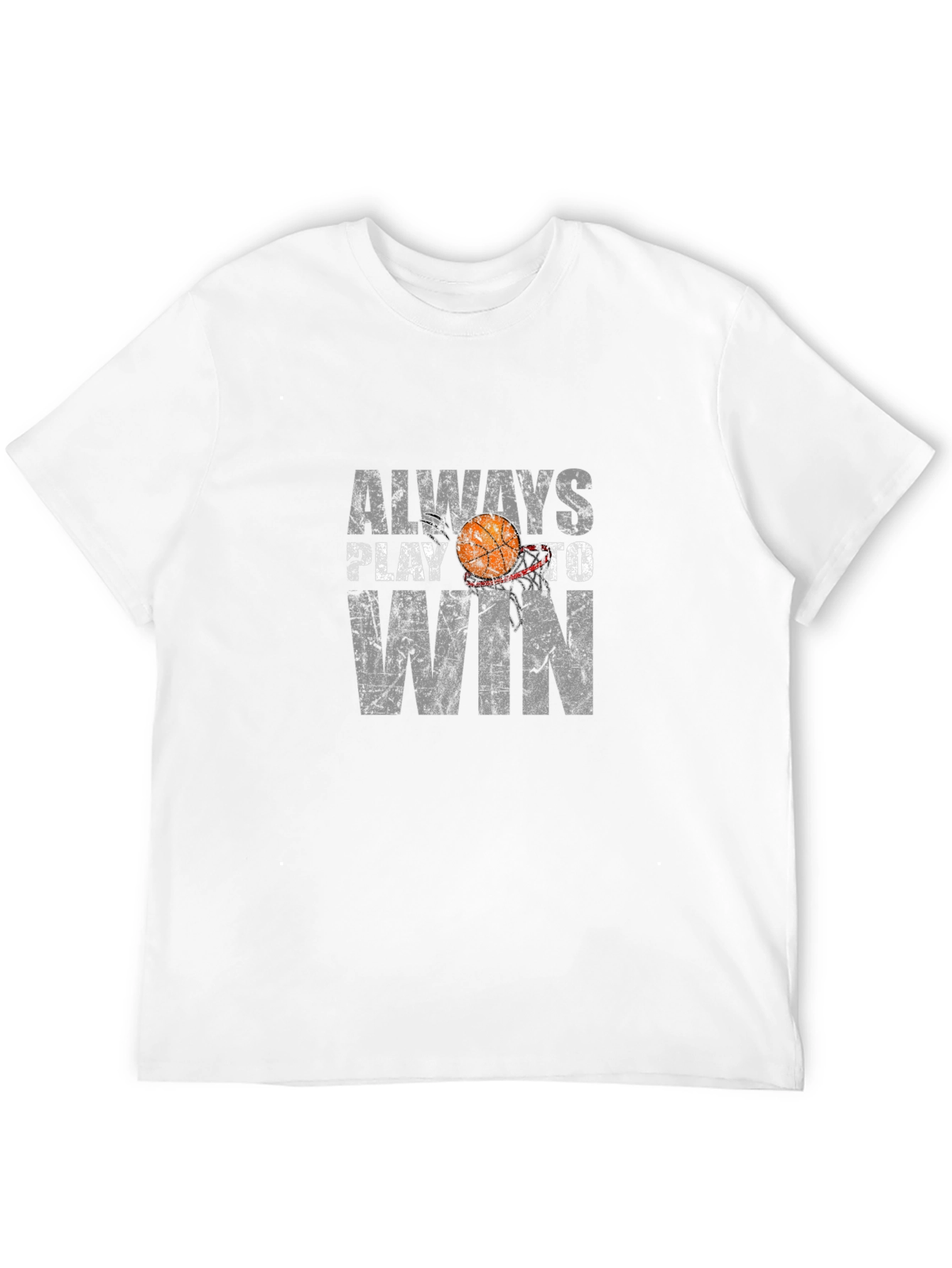 Basketball Graphic Tee - Always Play to Win