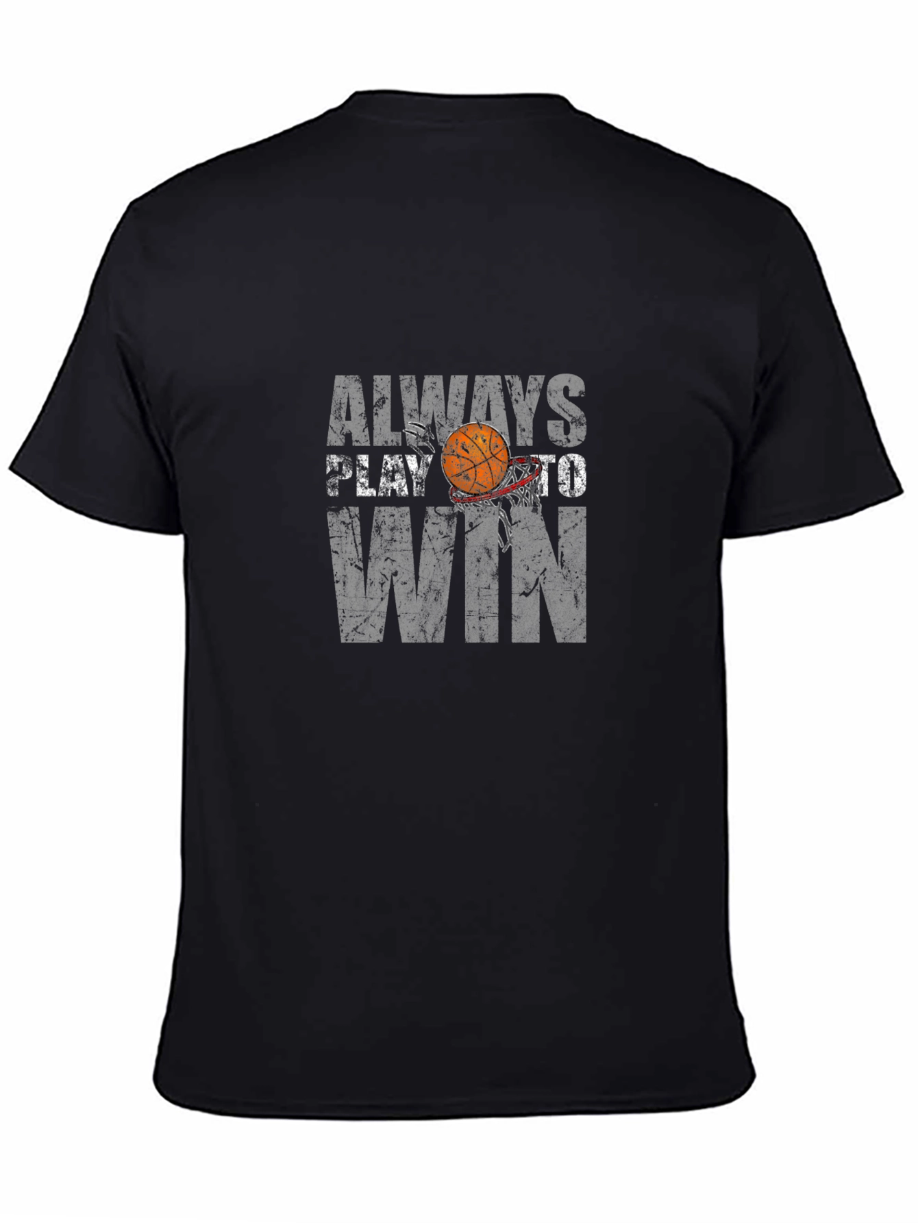 Basketball Graphic Tee - Always Play to Win