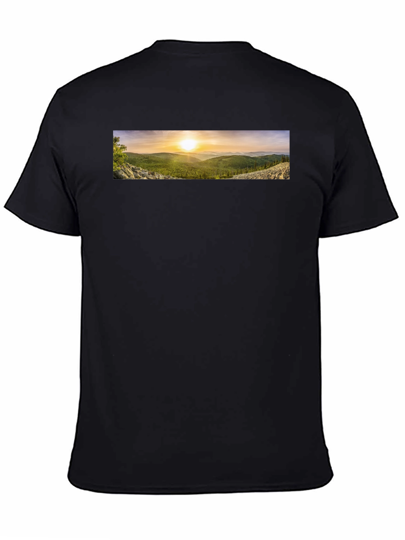 Scenic Mountain View Graphic Tee