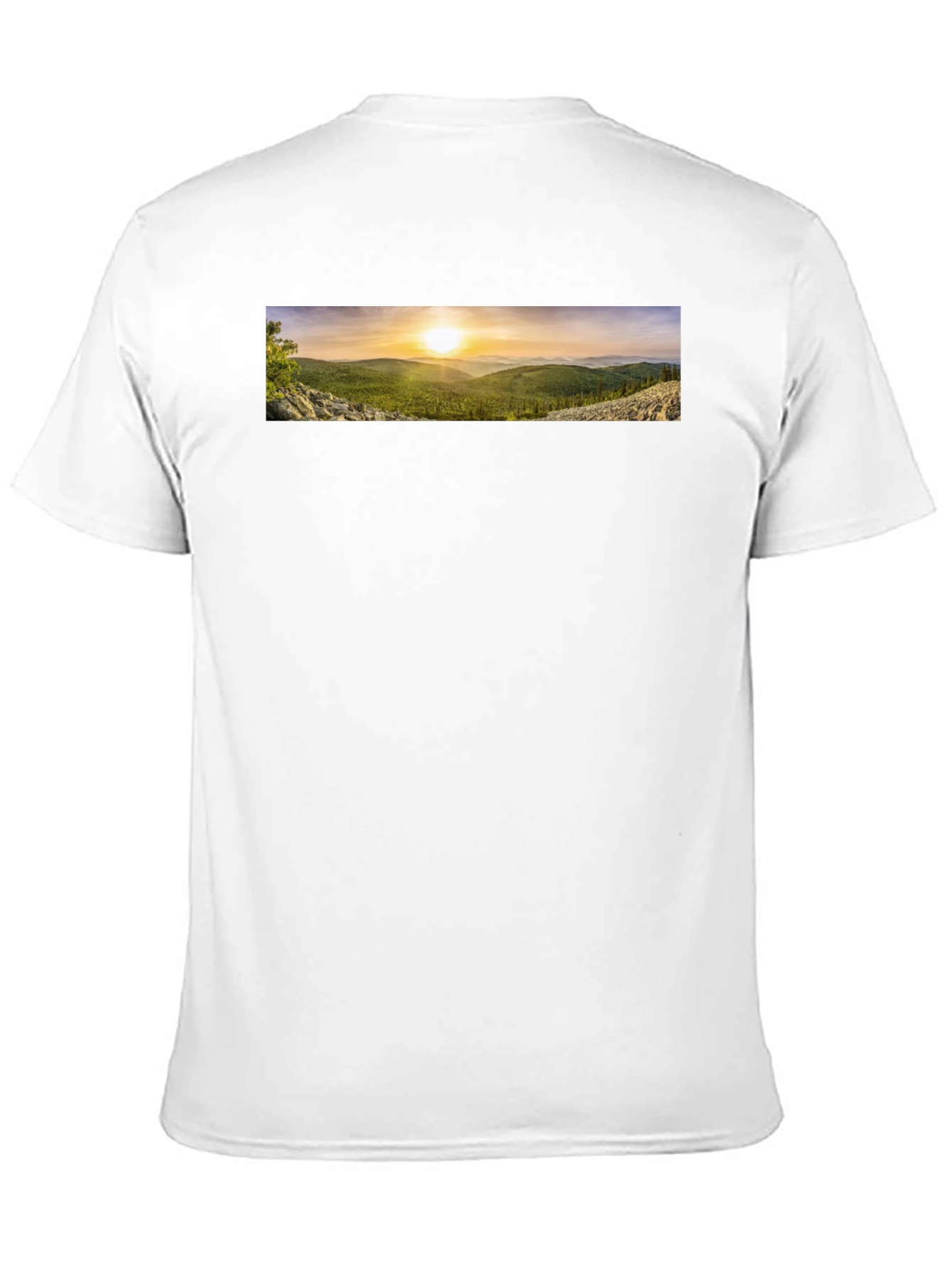 Scenic Mountain View Graphic Tee