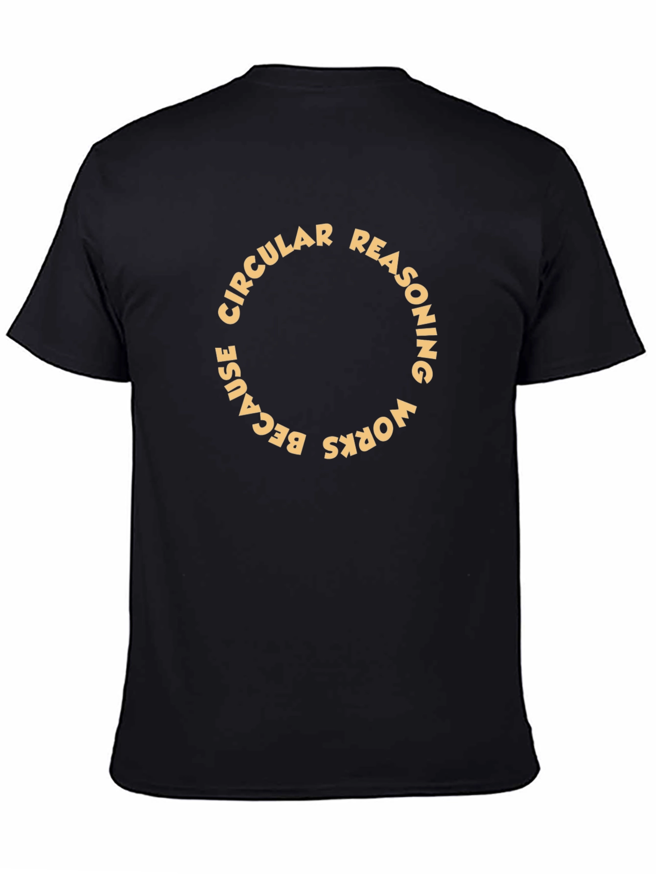 Circular Reasoning Funny Graphic T-Shirt
