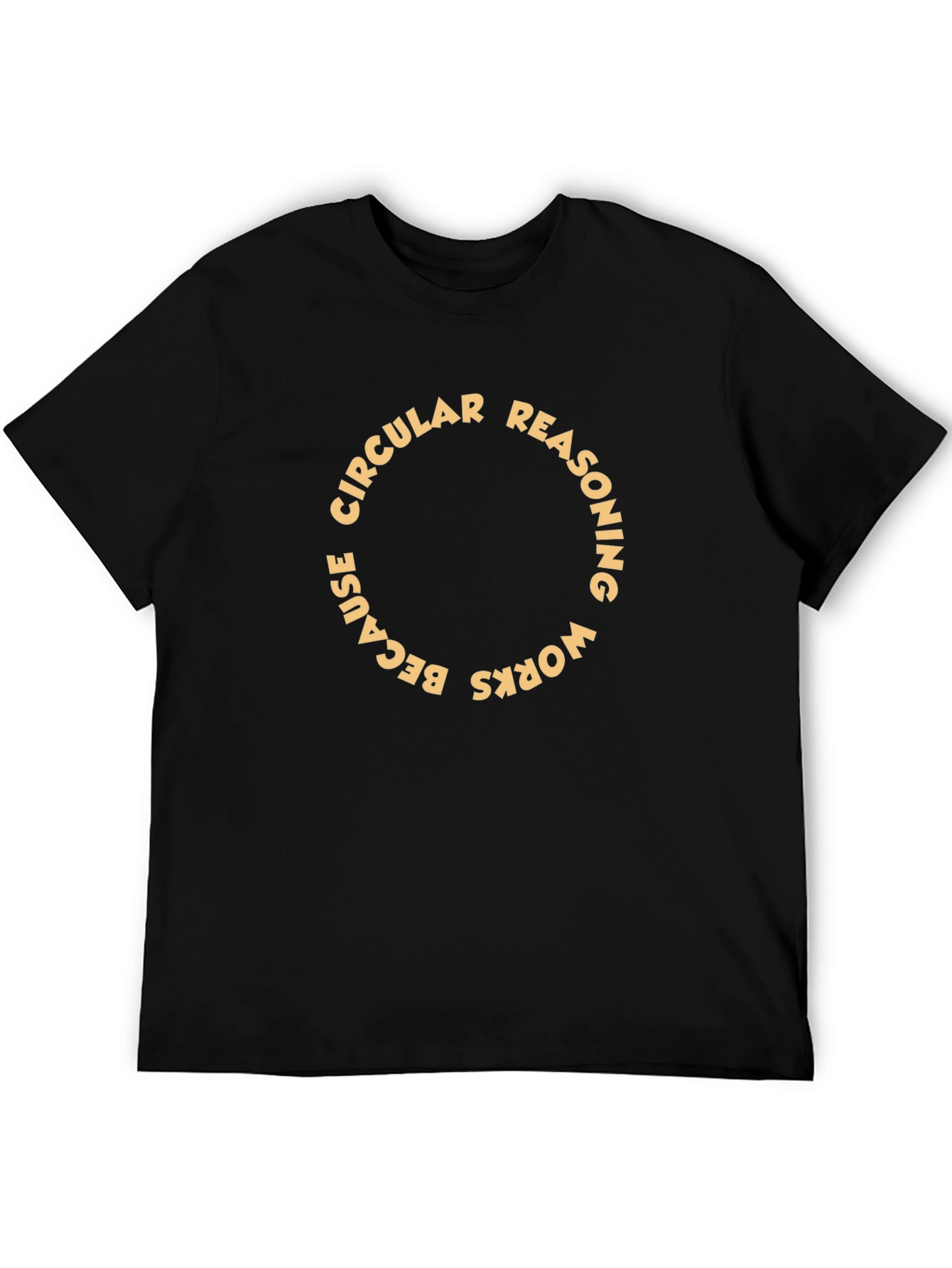 Circular Reasoning Funny Graphic T-Shirt
