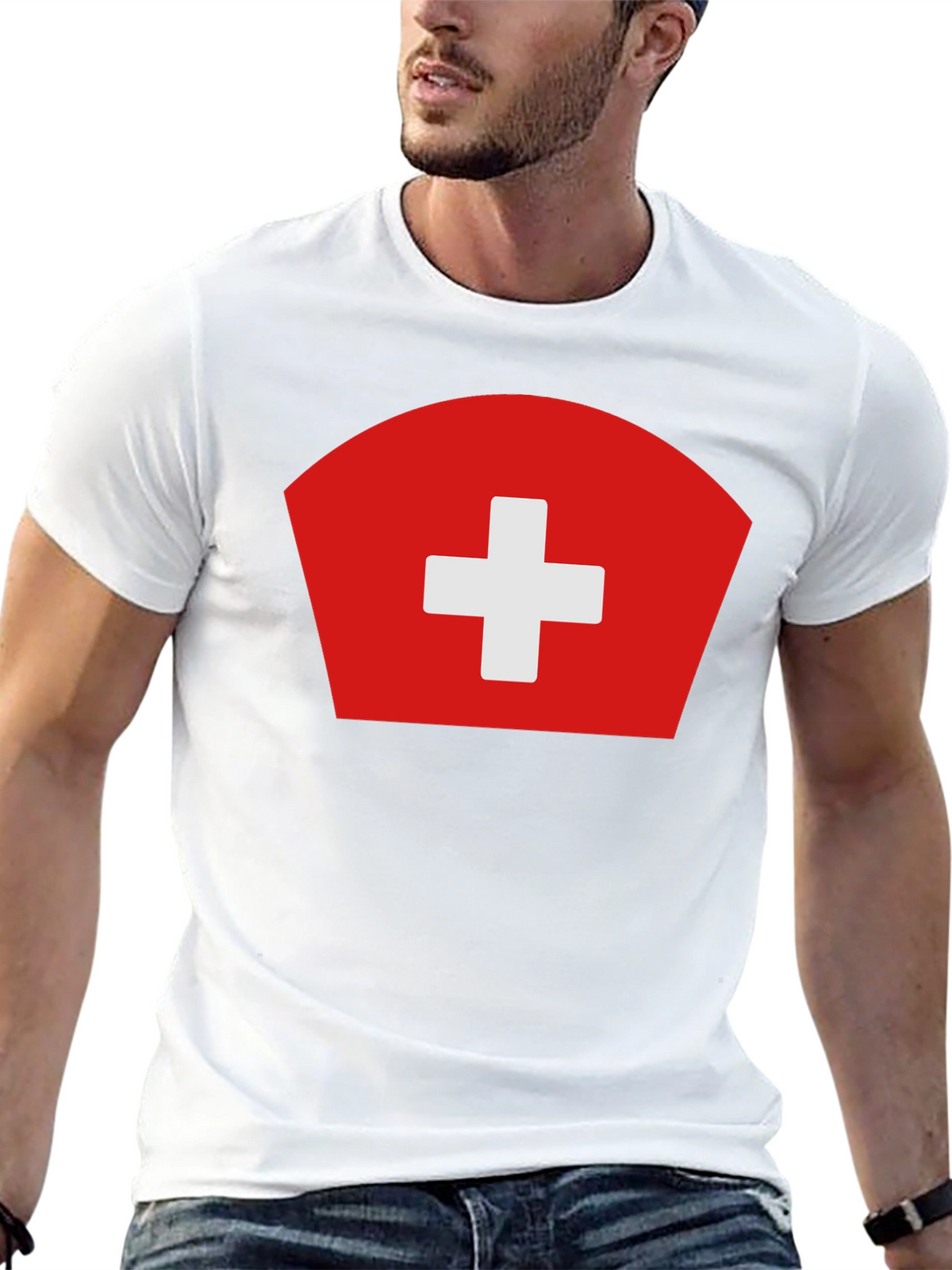 Nurse Hat T-Shirt - Medical Professional Apparel