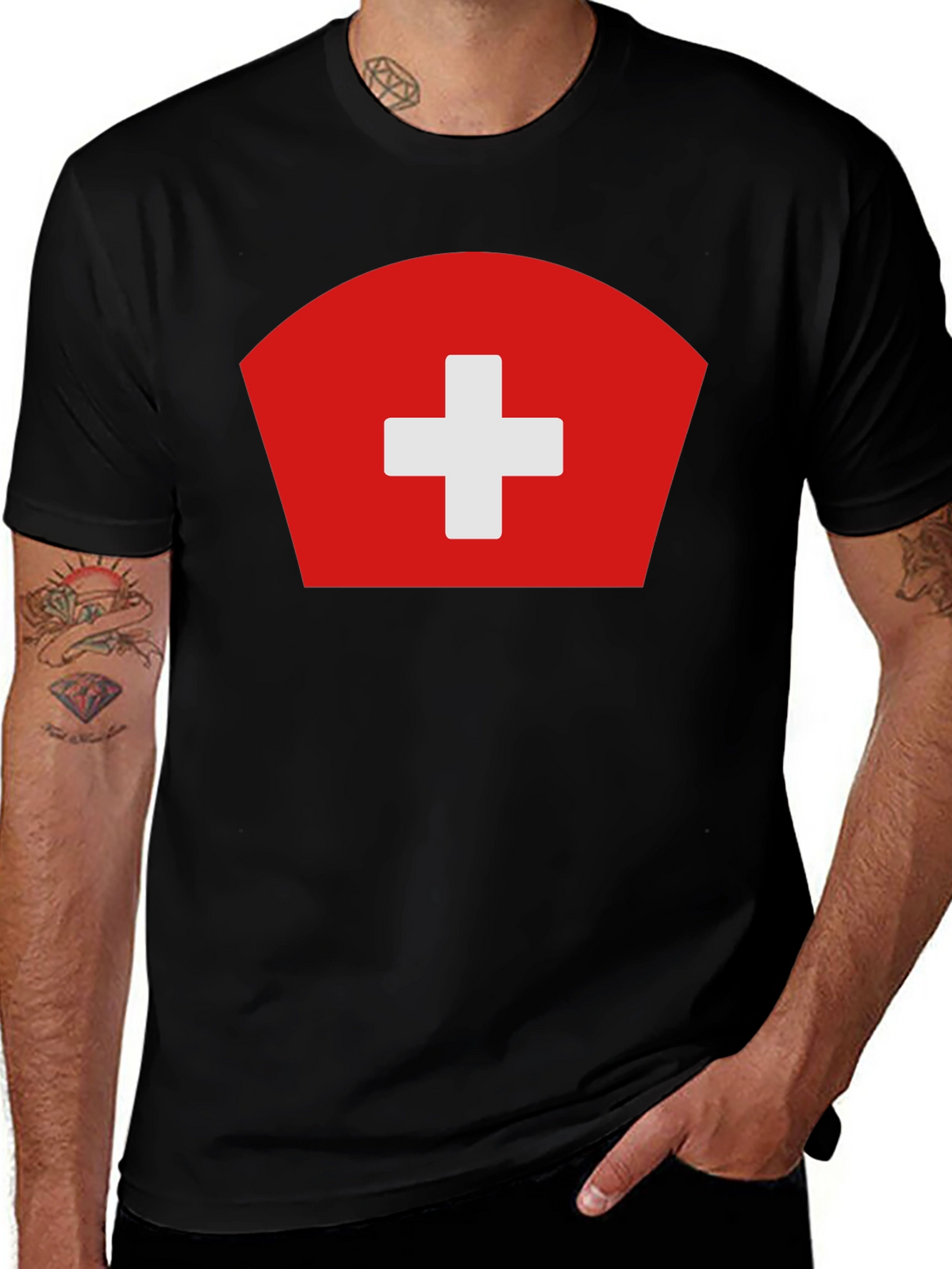 Nurse Hat T-Shirt - Medical Professional Apparel