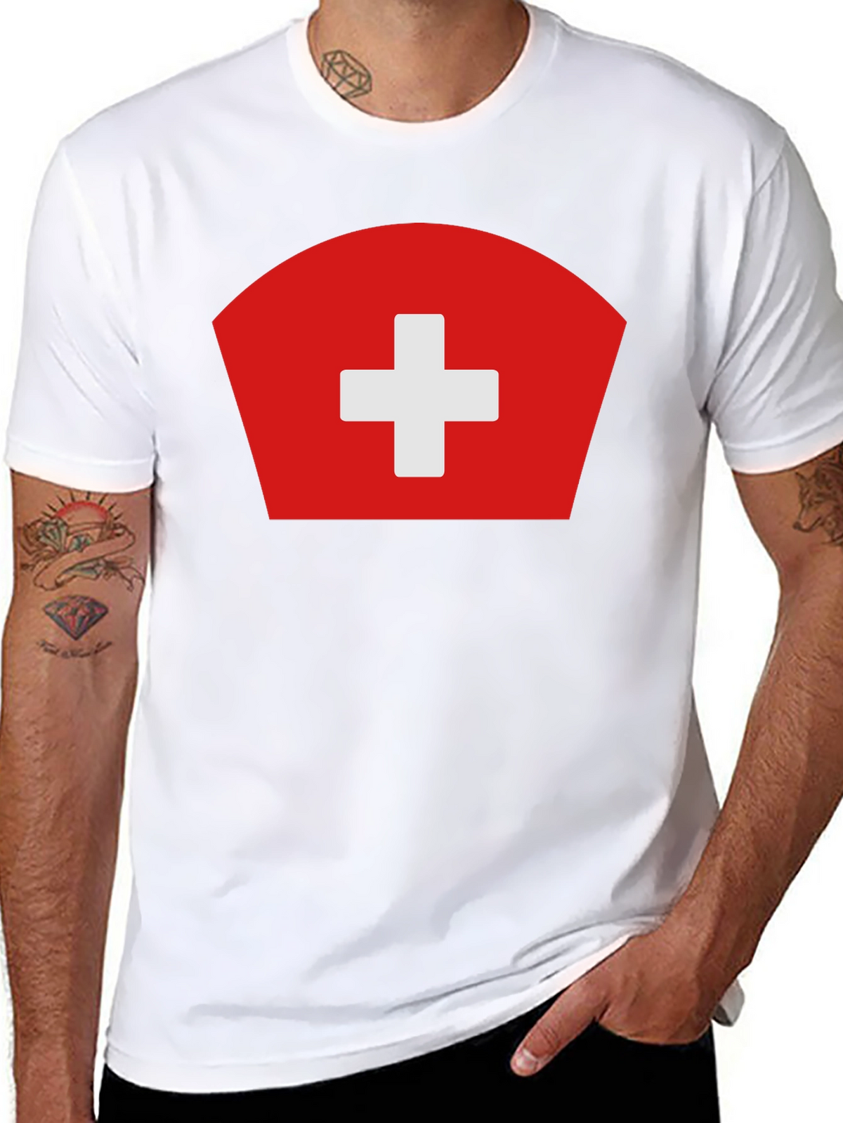 Nurse Hat T-Shirt - Medical Professional Apparel
