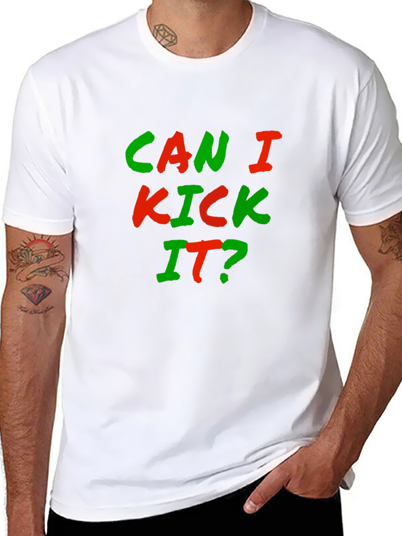 Can I Kick It? Graphic Tee