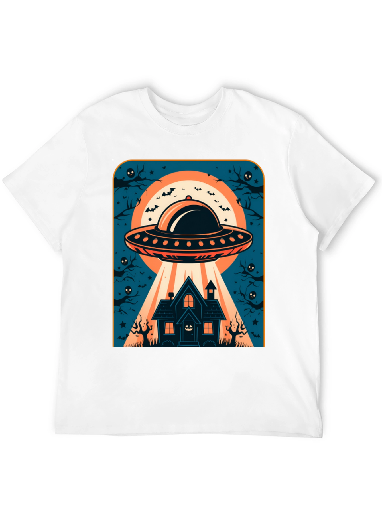 UFO Abduction Halloween T-Shirt
