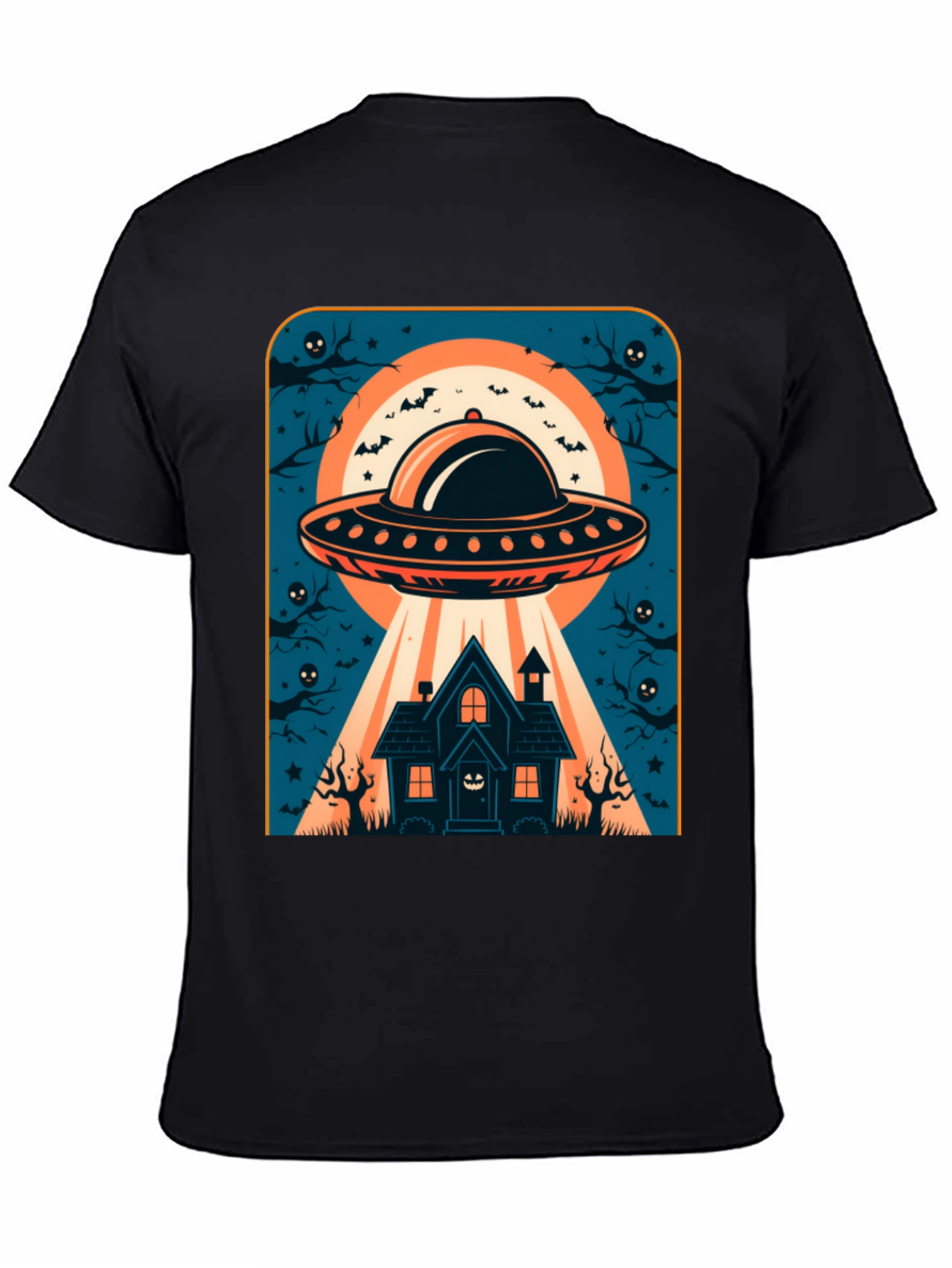 UFO Abduction Halloween T-Shirt