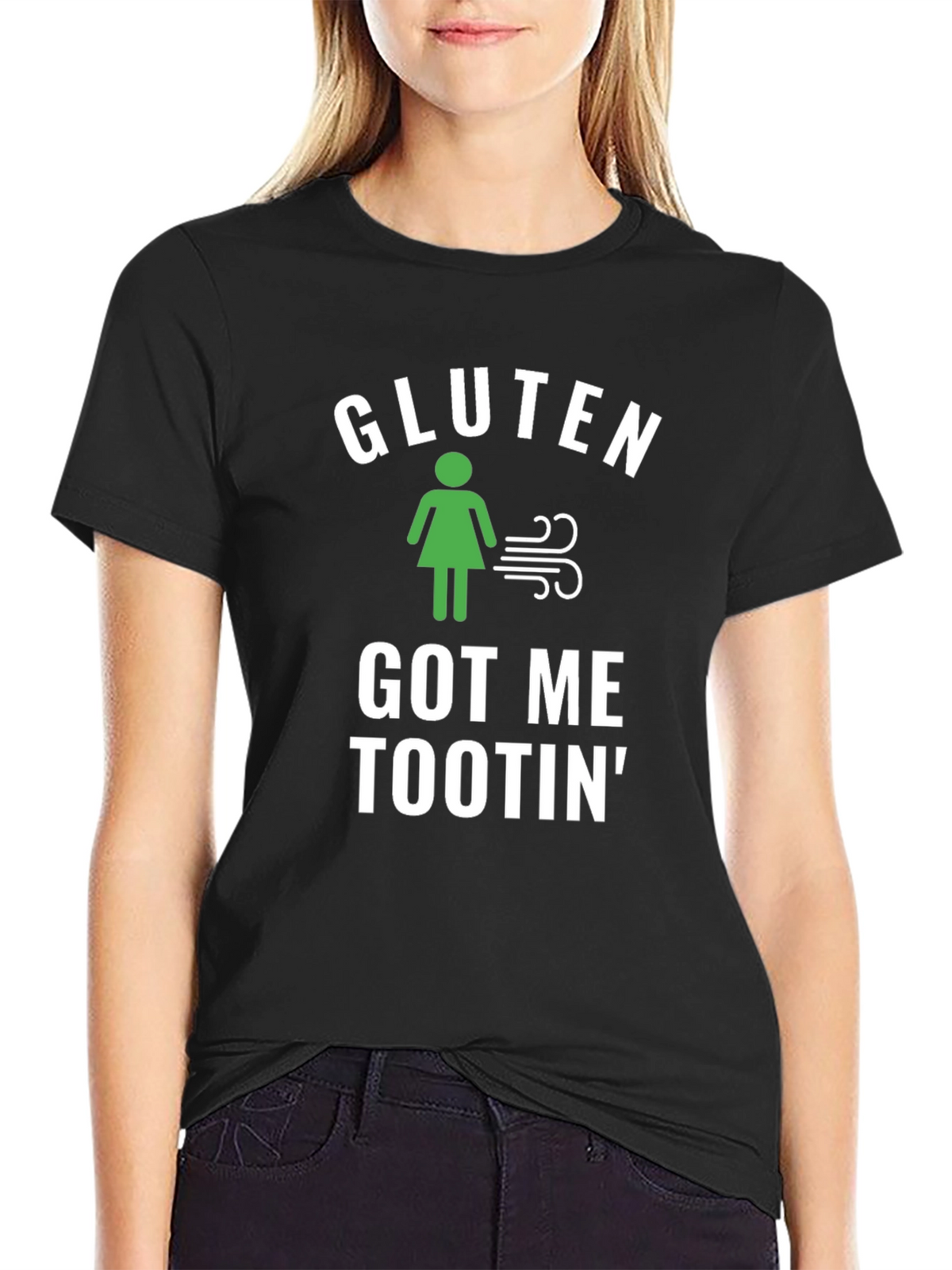 Gluten Got Me Tootin Graphic Tee