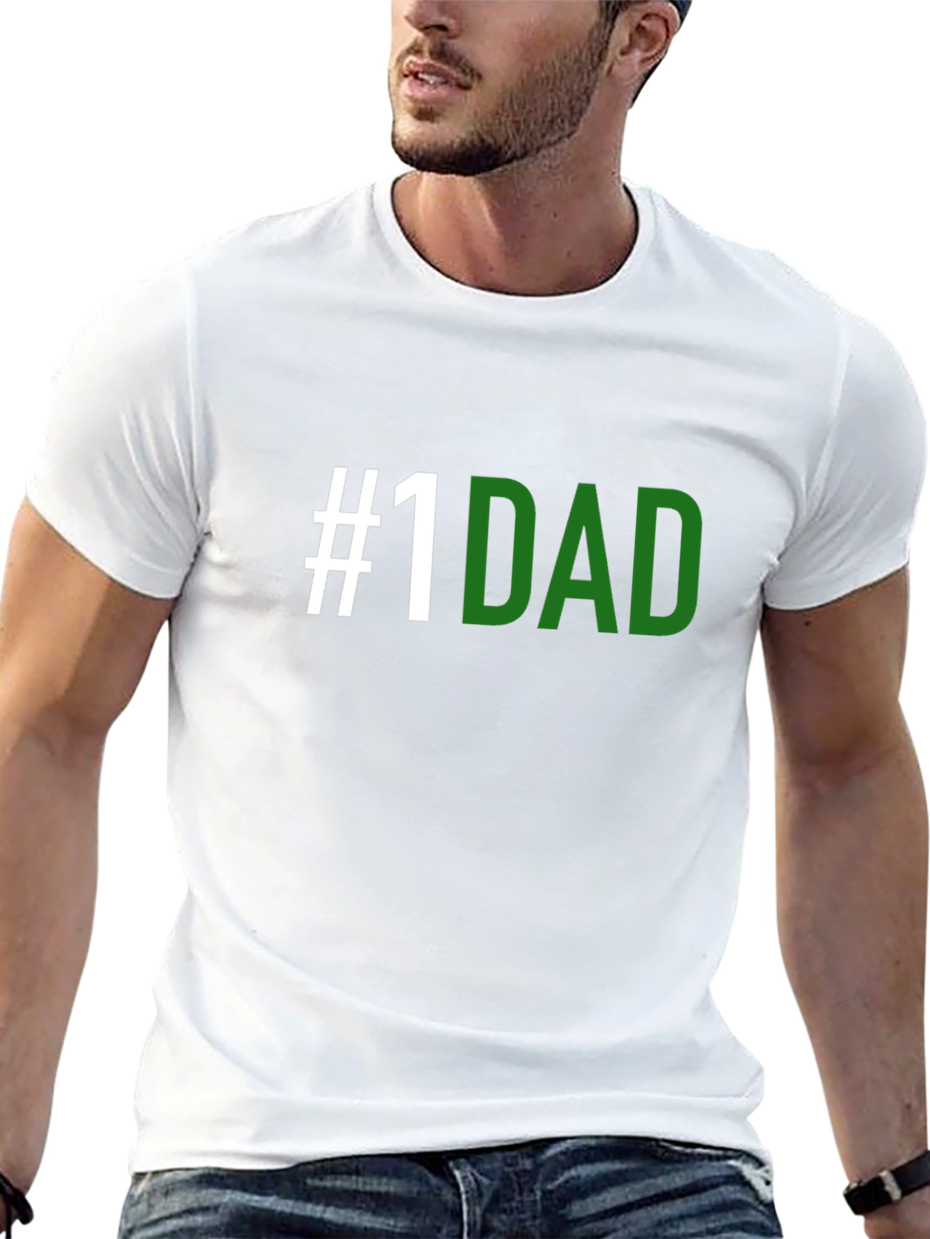 #1 Dad T-Shirt - Perfect Fathers Day Gift