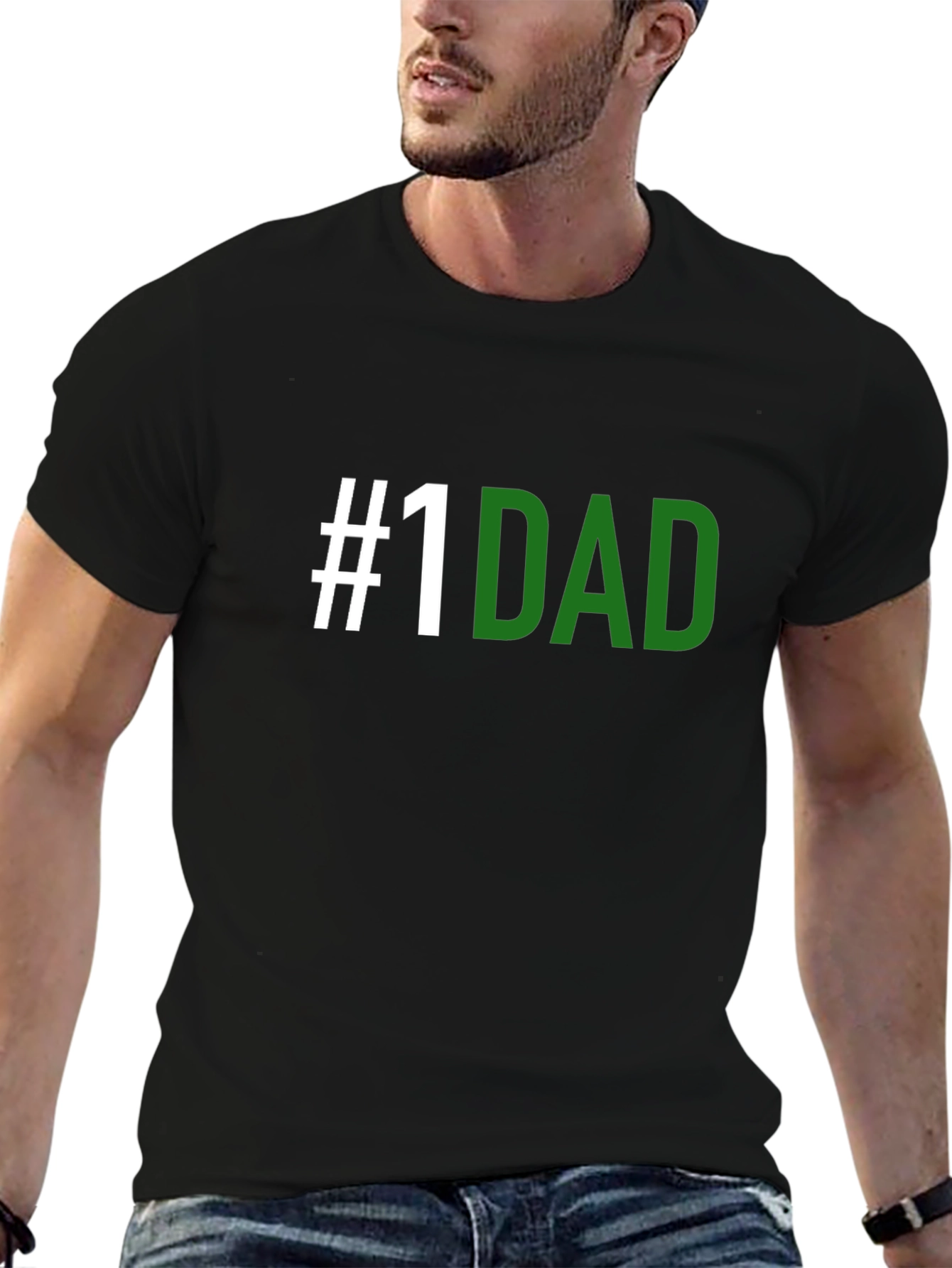 #1 Dad T-Shirt - Perfect Fathers Day Gift