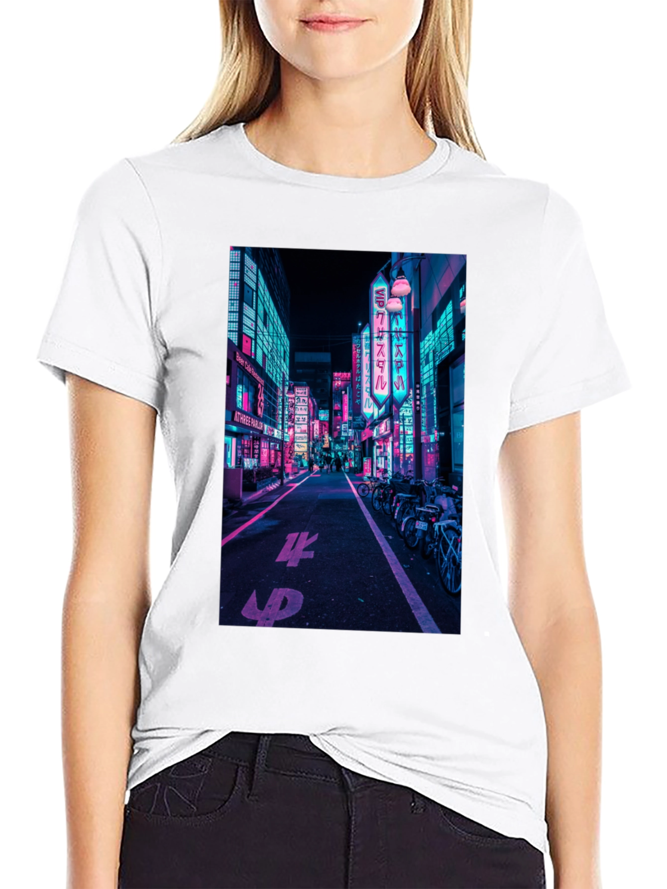 Cyberpunk Tokyo Street T-Shirt