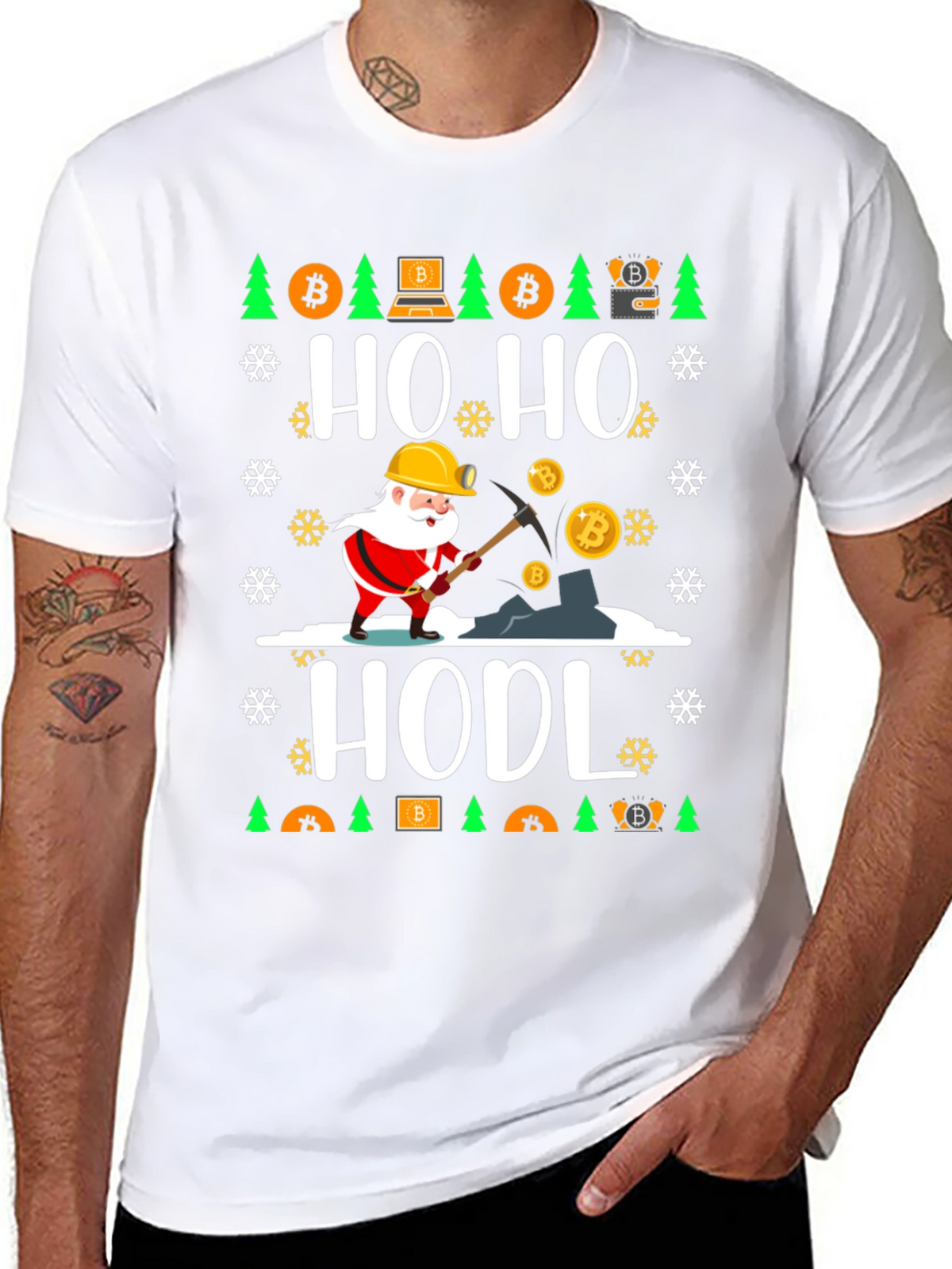 Bitcoin HODL Ho Ho Holiday Tee