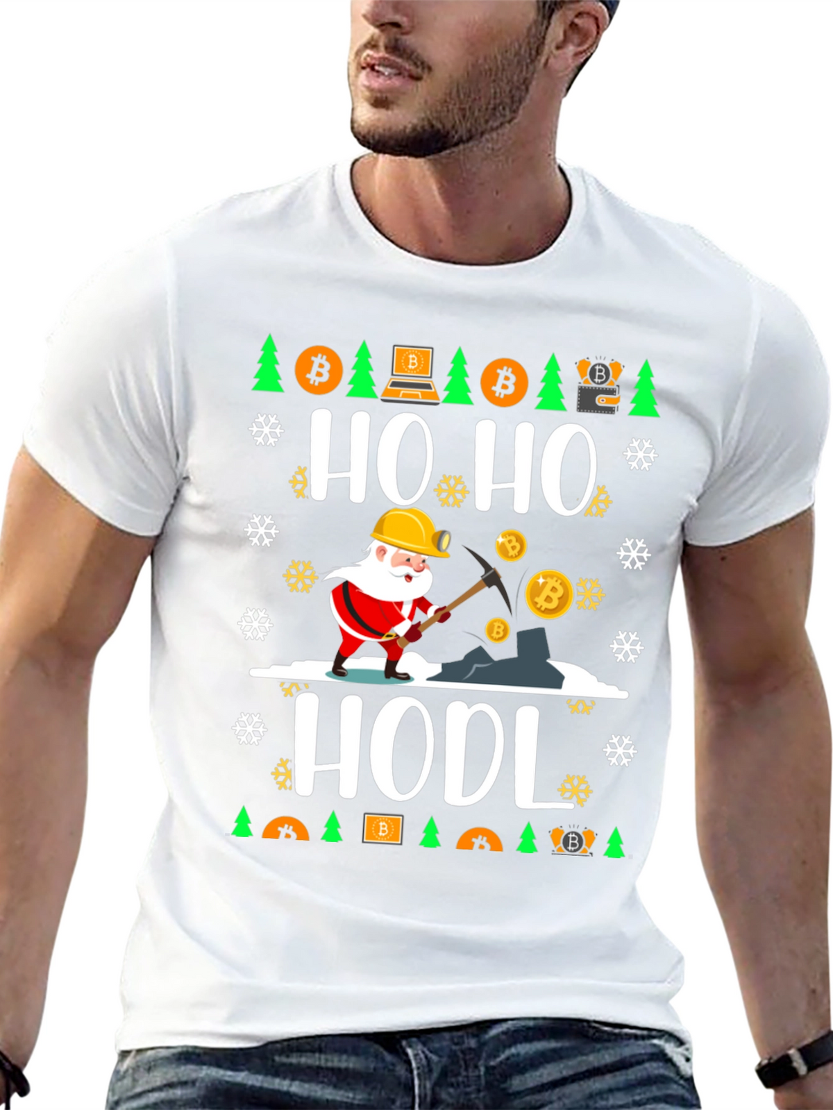 Bitcoin HODL Ho Ho Holiday Tee