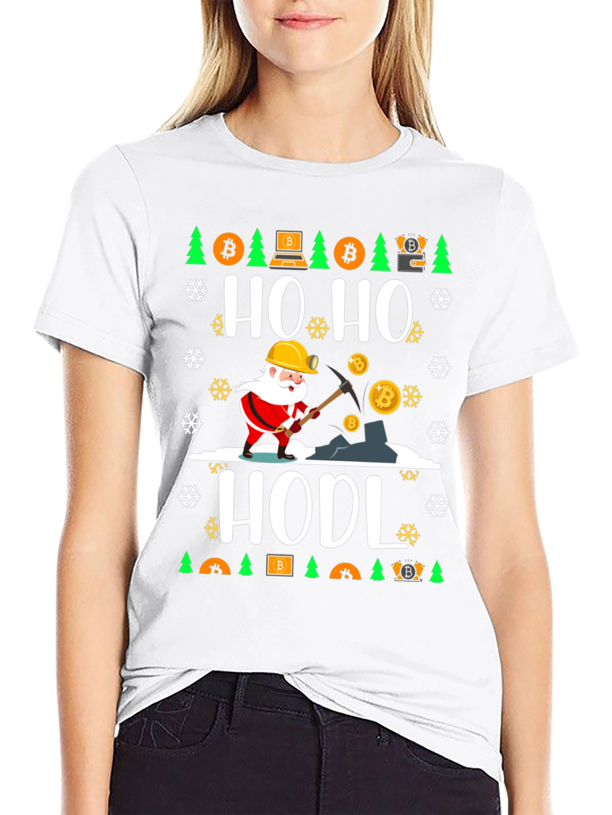 Bitcoin HODL Ho Ho Holiday Tee