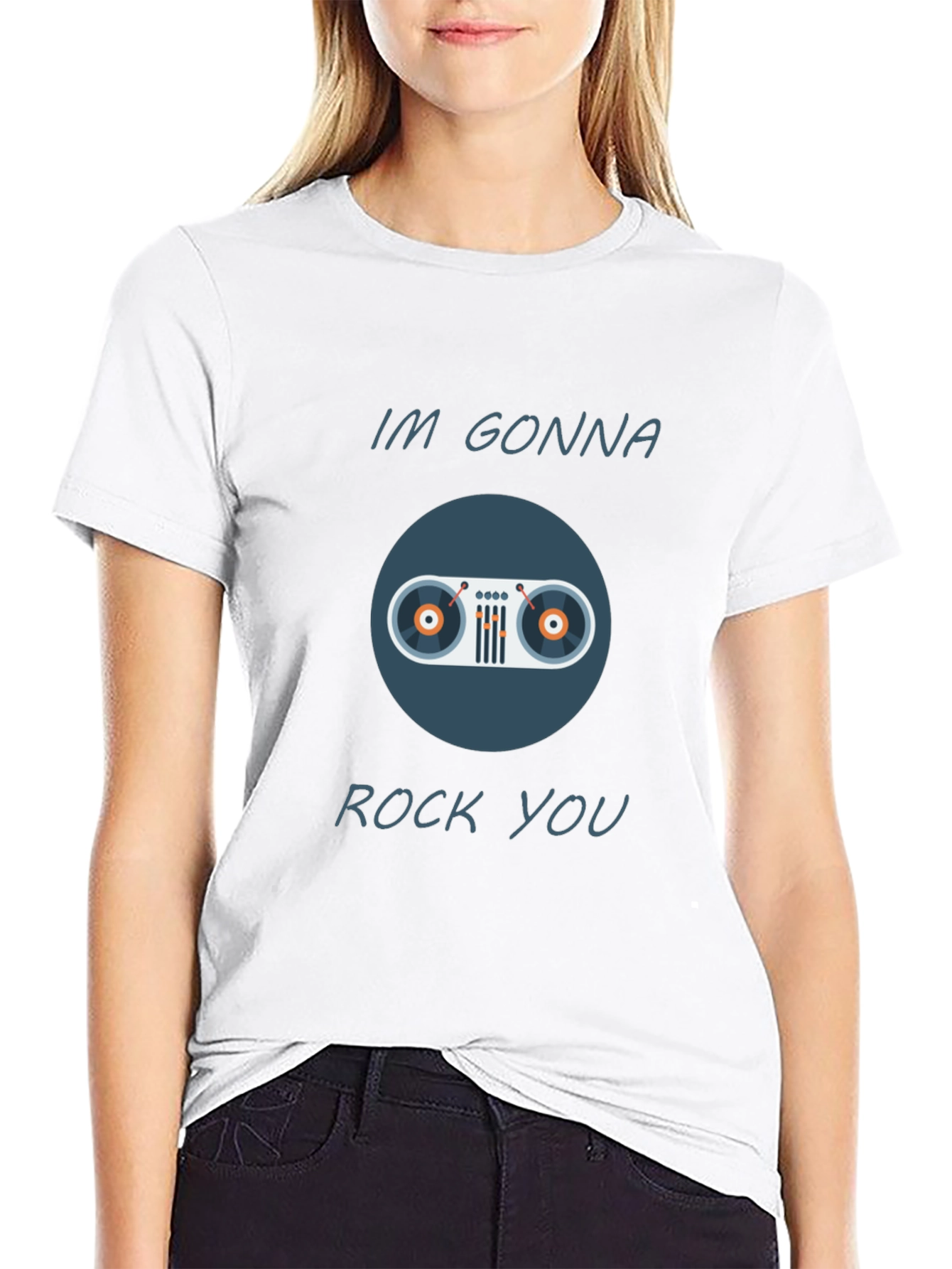 Rock You DJ Graphic T-Shirt