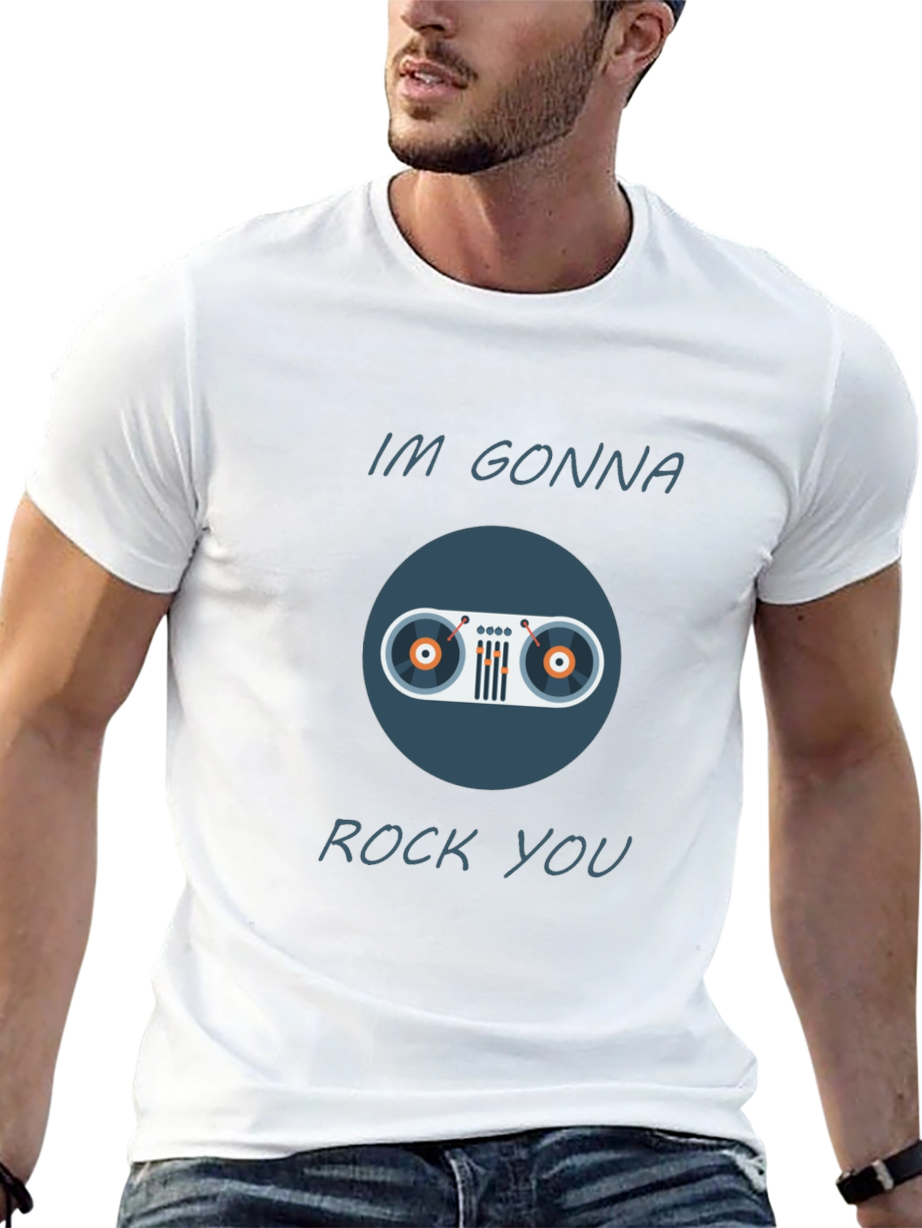 Rock You DJ Graphic T-Shirt