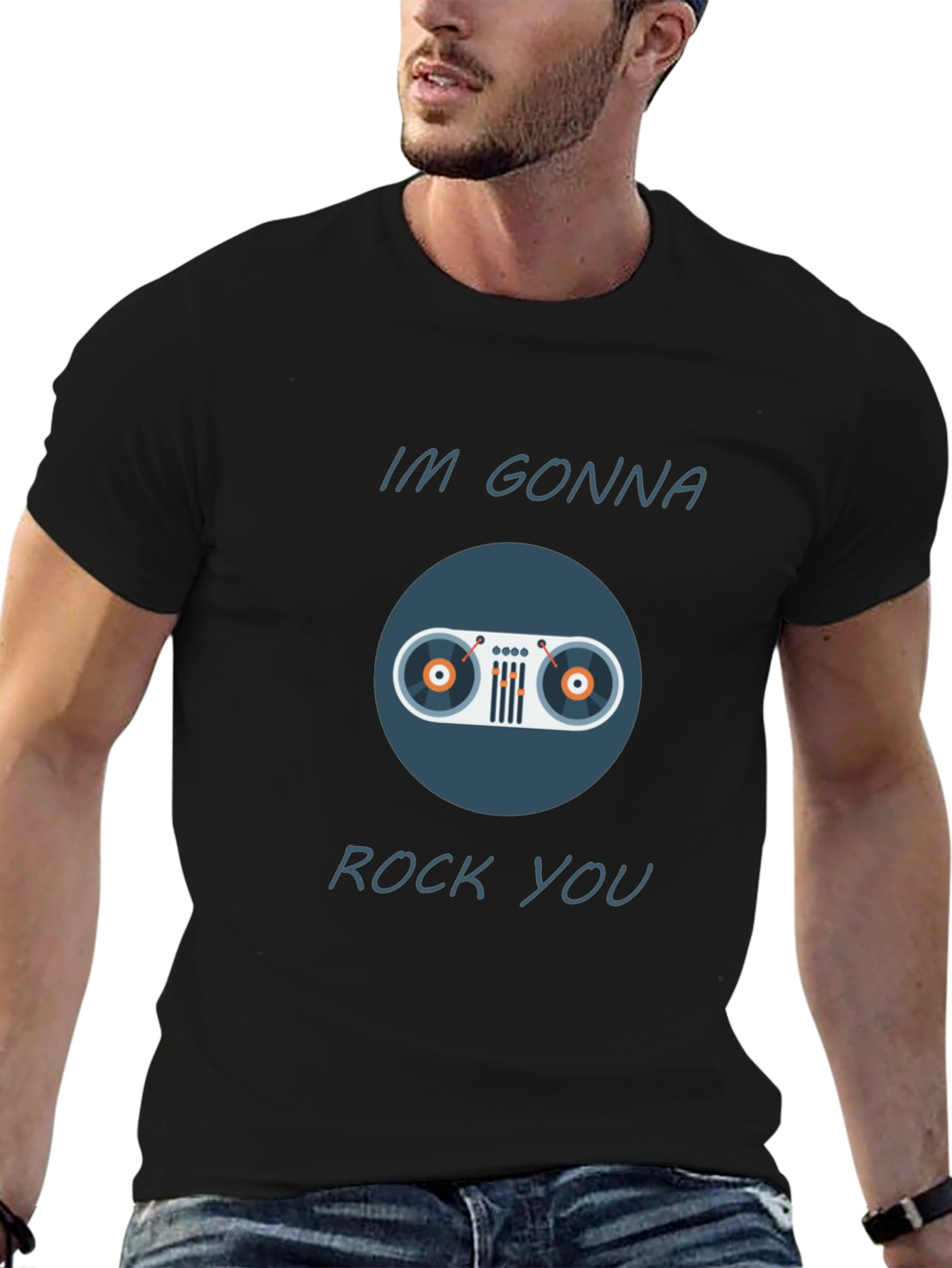 Rock You DJ Graphic T-Shirt