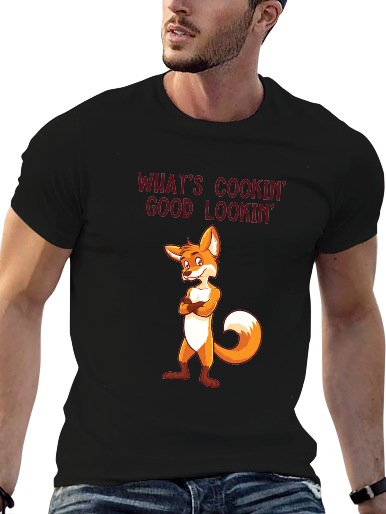 Whats Cookin Good Lookin Fox T-Shirt