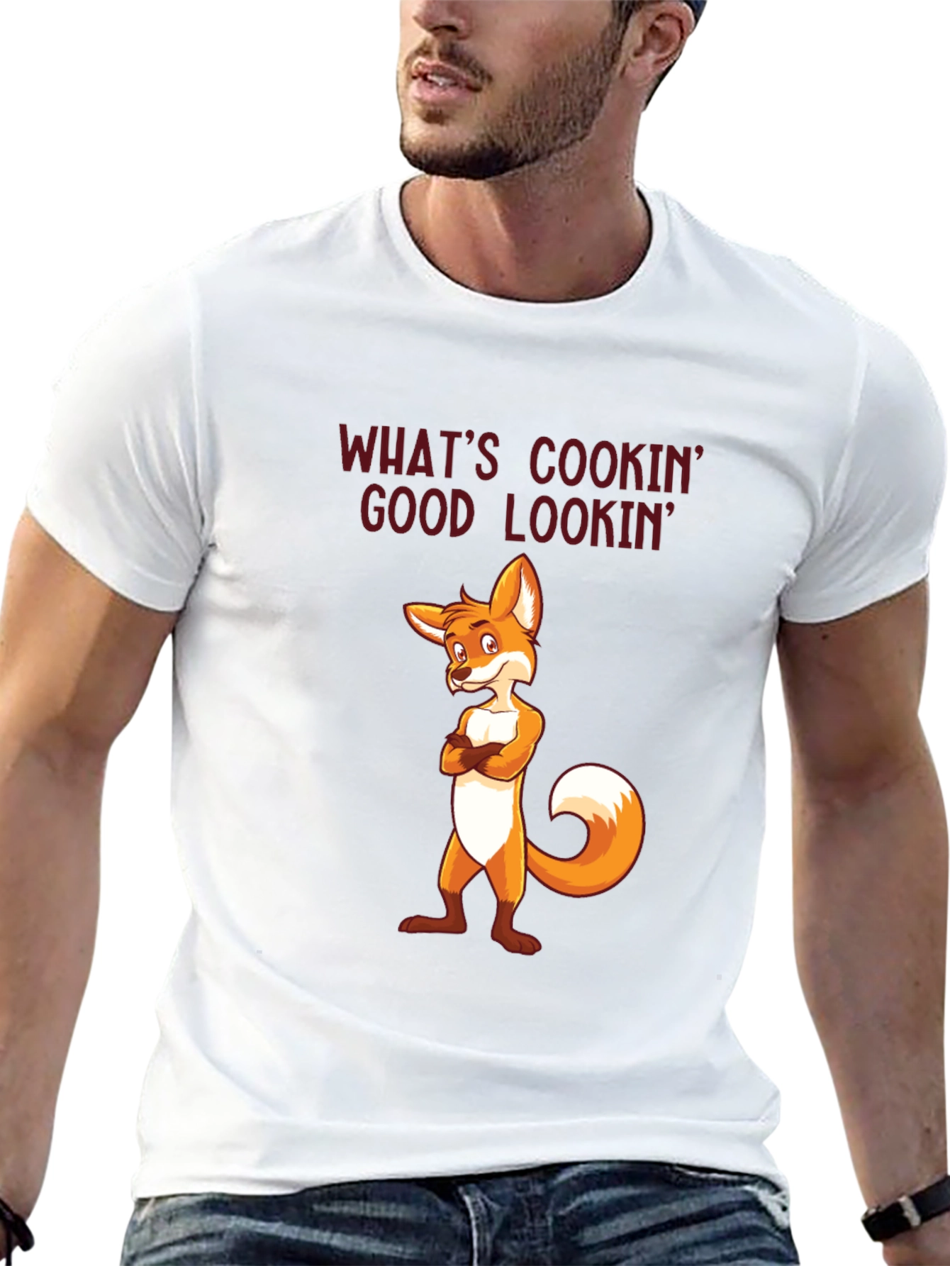 Whats Cookin Good Lookin Fox T-Shirt