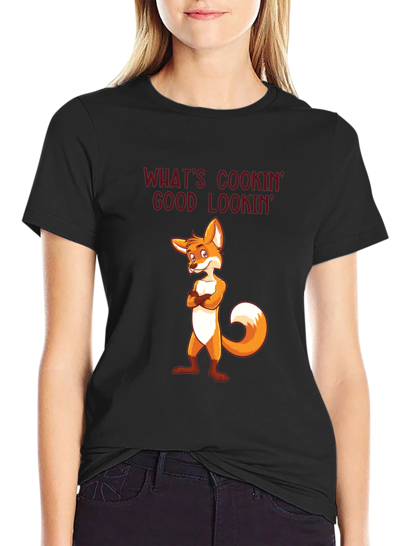 Whats Cookin Good Lookin Fox T-Shirt