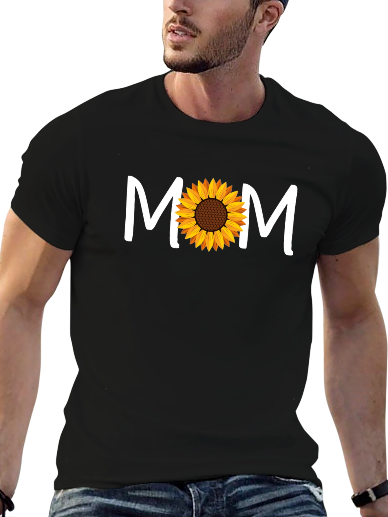 Sunflower Mom T-Shirt - Floral Mothers Day Gift