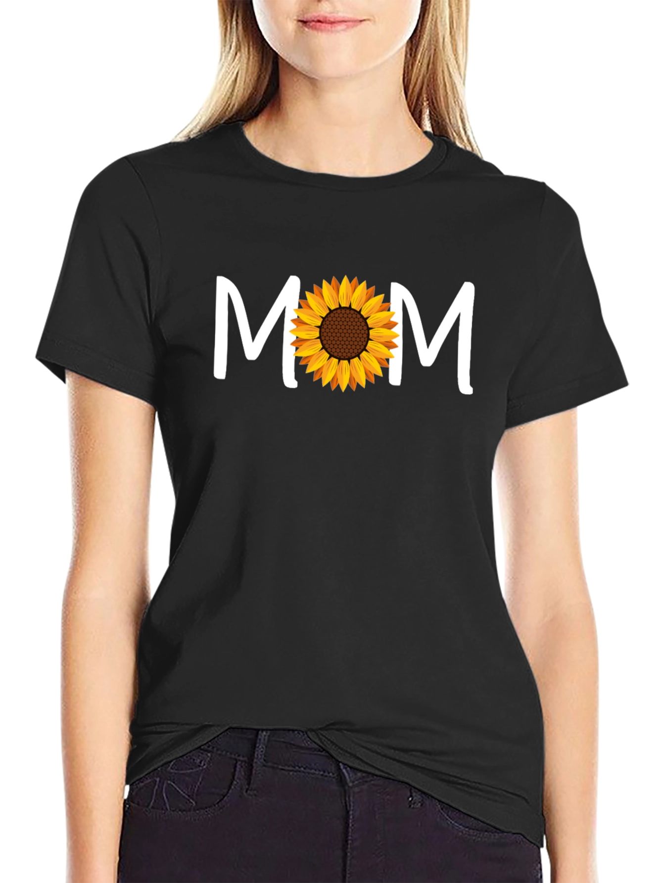 Sunflower Mom T-Shirt - Floral Mothers Day Gift