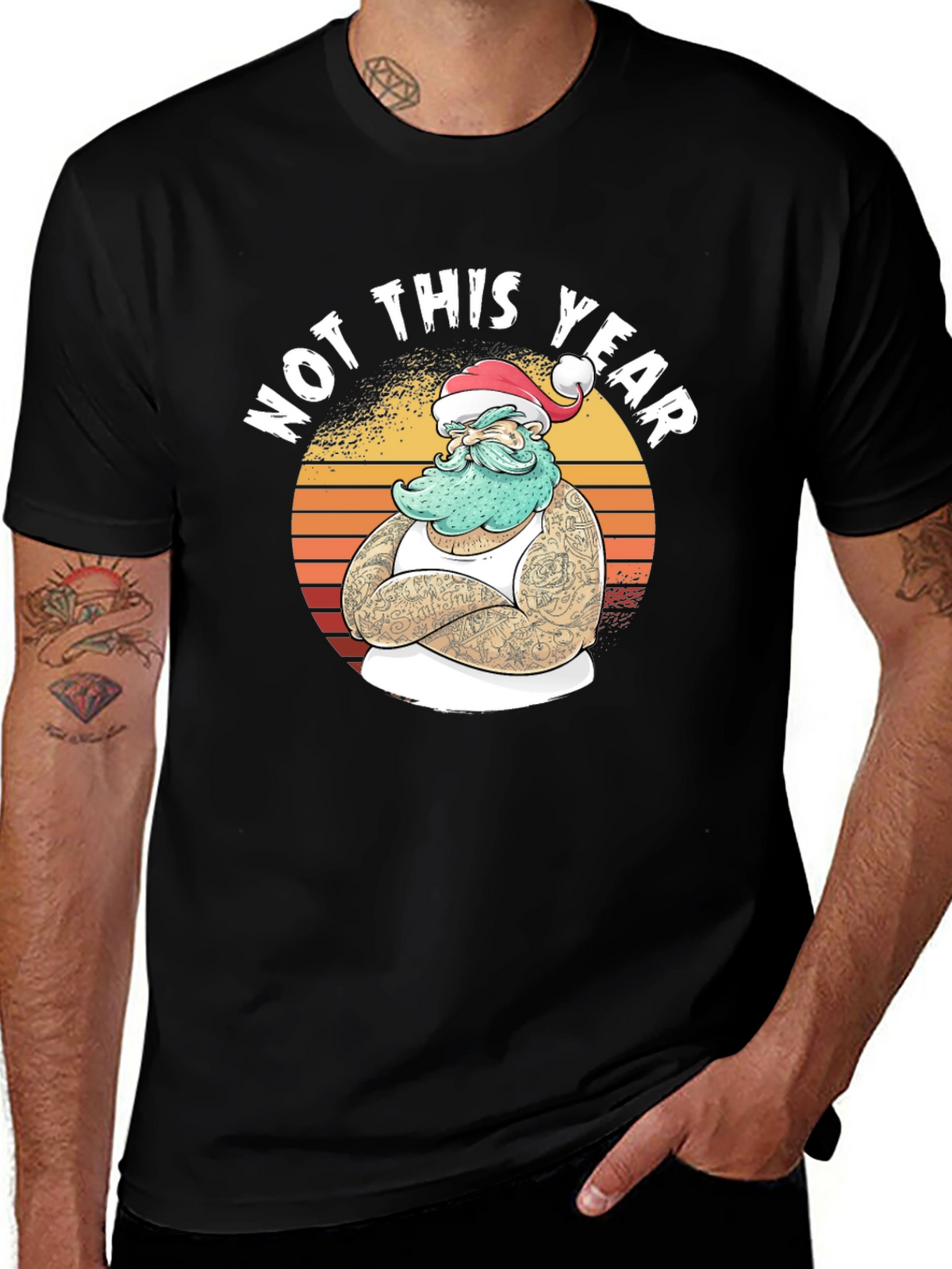 Not This Year Santa T-Shirt