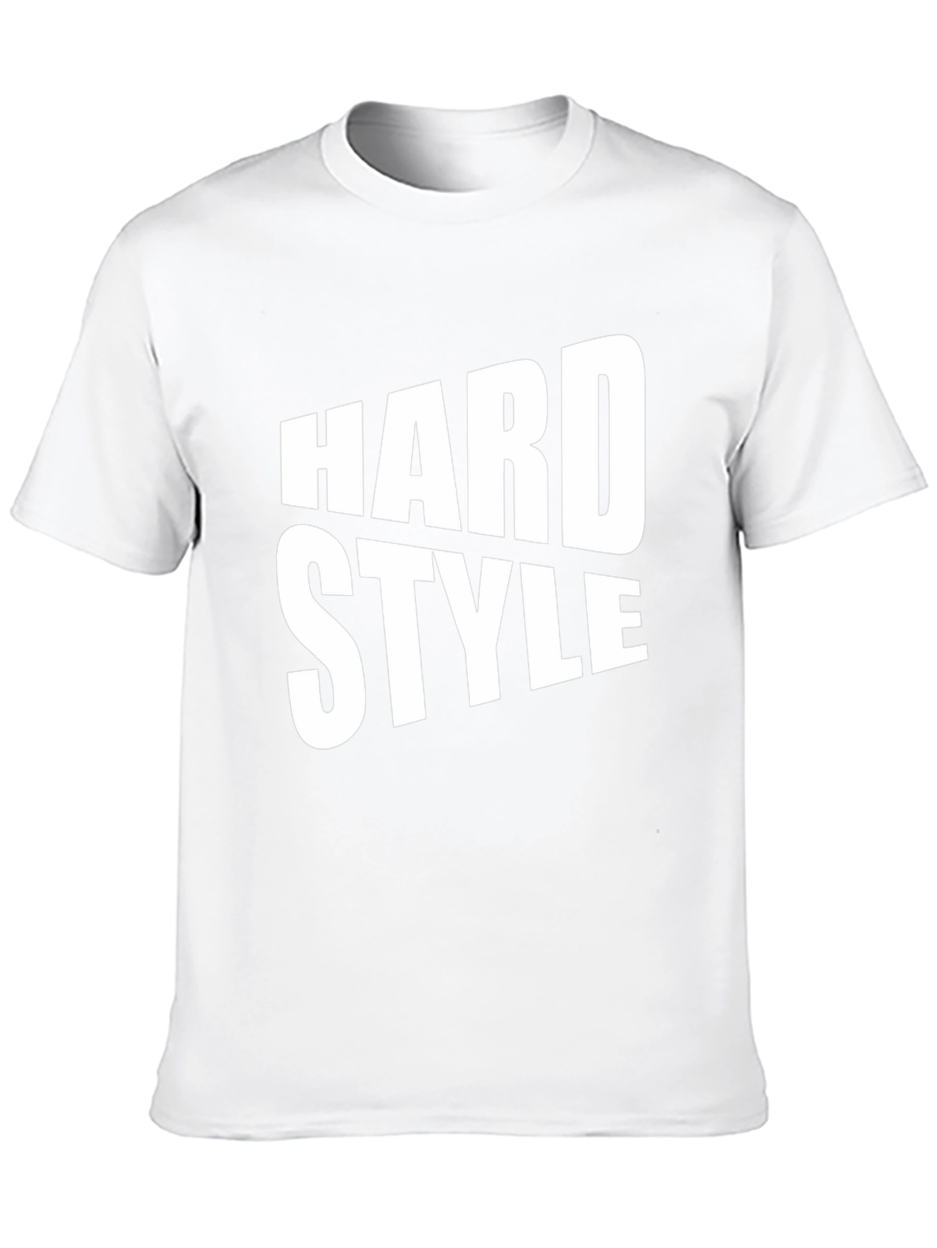 Hard Style Graphic Print Black T-Shirt
