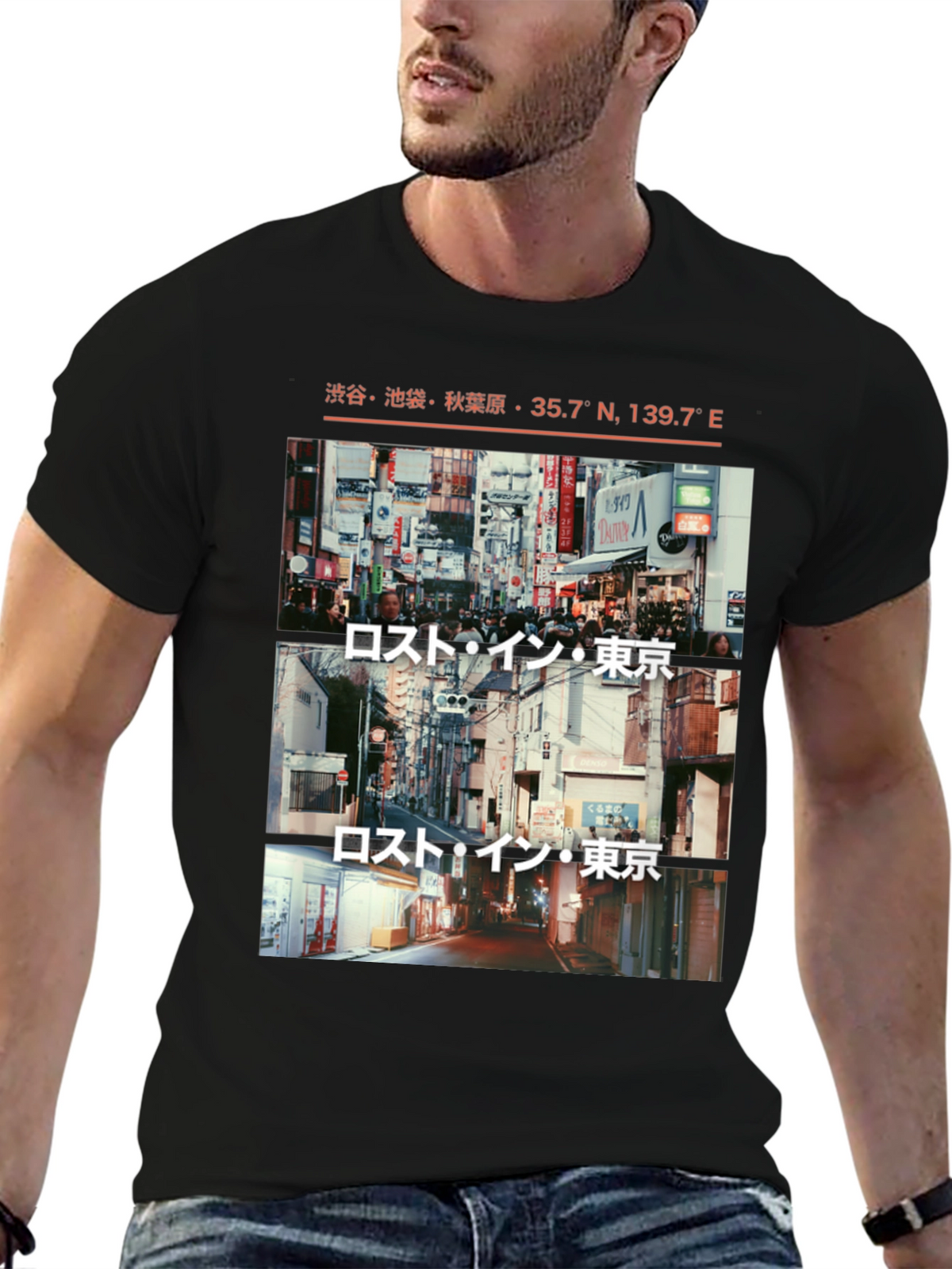 Lost in Tokyo Graphic Tee - Japan Streetwear Shirt