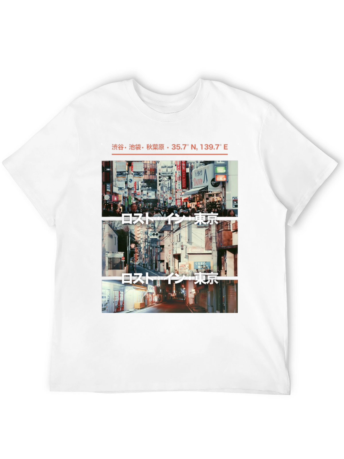 Lost in Tokyo Graphic Tee - Japan Streetwear Shirt