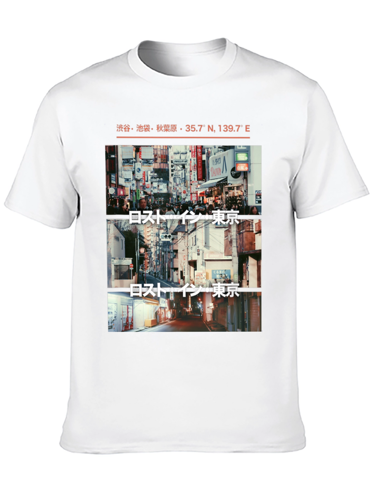 Lost in Tokyo Graphic Tee - Japan Streetwear Shirt