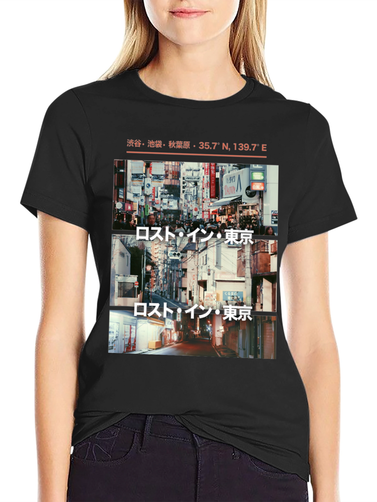 Lost in Tokyo Graphic Tee - Japan Streetwear Shirt