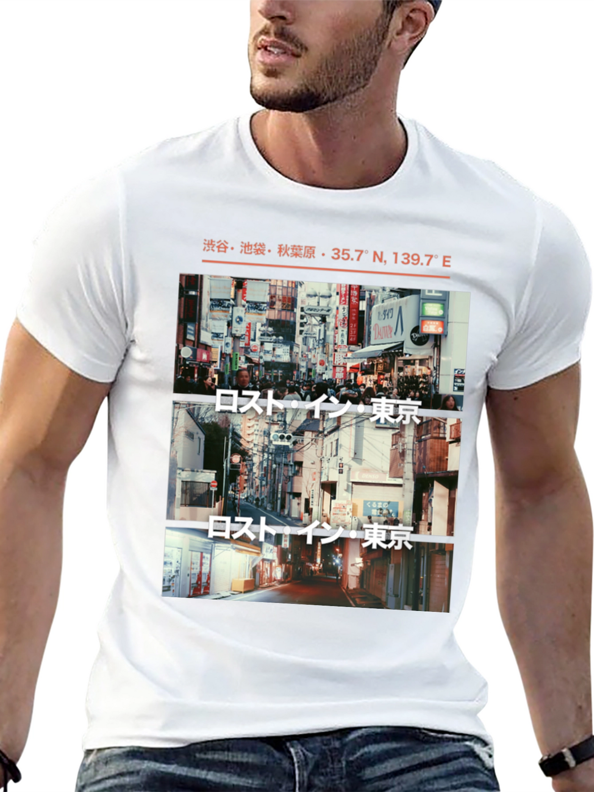 Lost in Tokyo Graphic Tee - Japan Streetwear Shirt