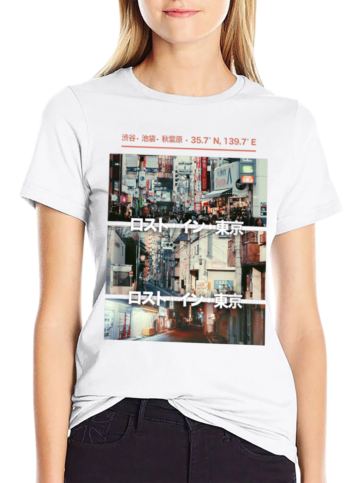 Lost in Tokyo Graphic Tee - Japan Streetwear Shirt