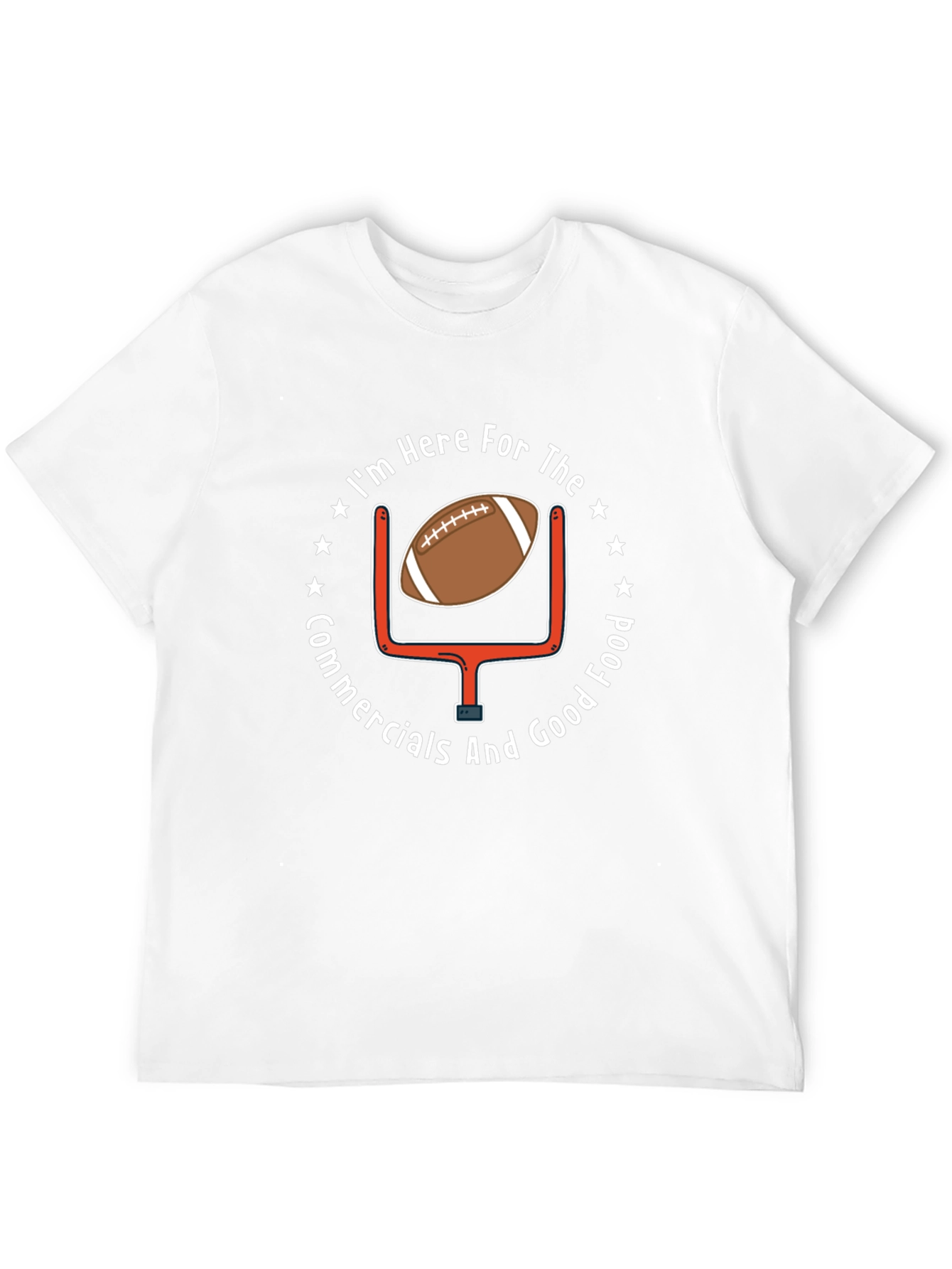 Football Commercials and Food T-Shirt