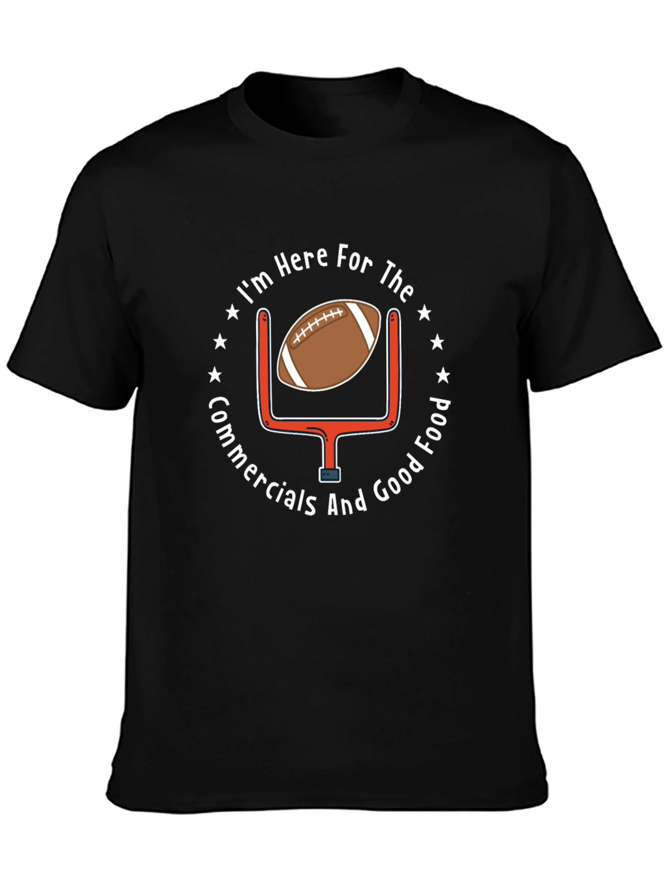 Football Commercials and Food T-Shirt