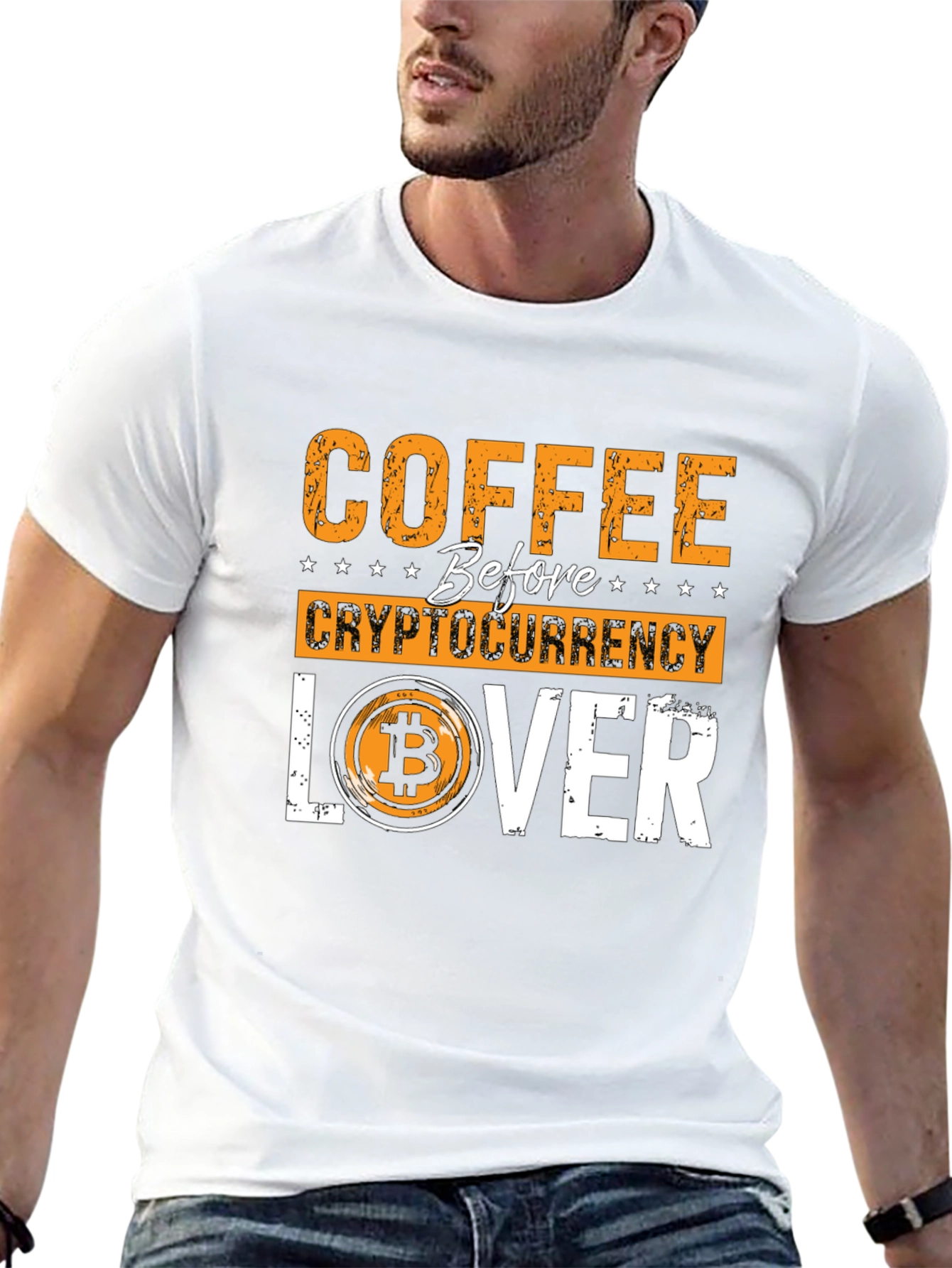 Coffee Before Cryptocurrency Lover T-Shirt