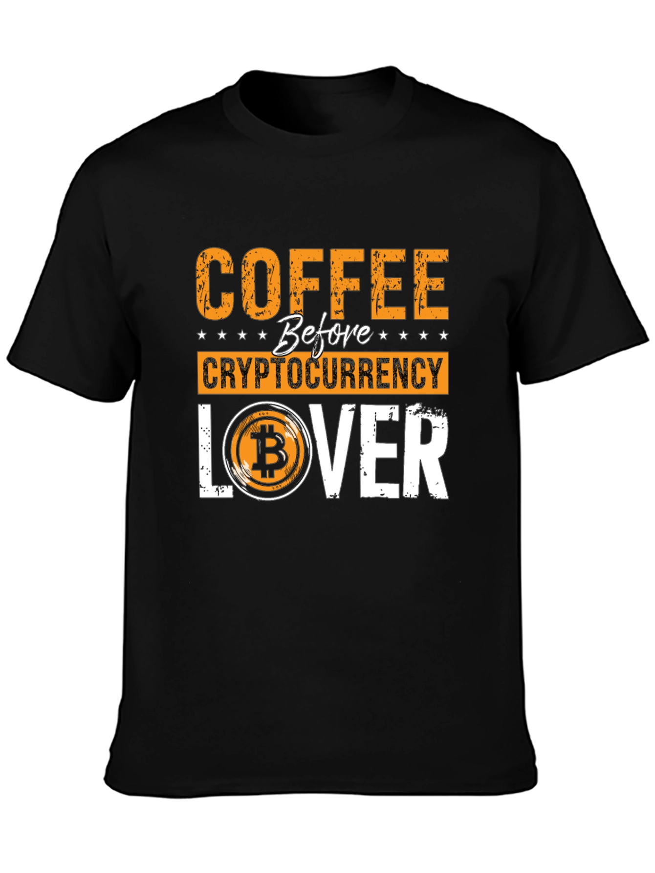 Coffee Before Cryptocurrency Lover T-Shirt