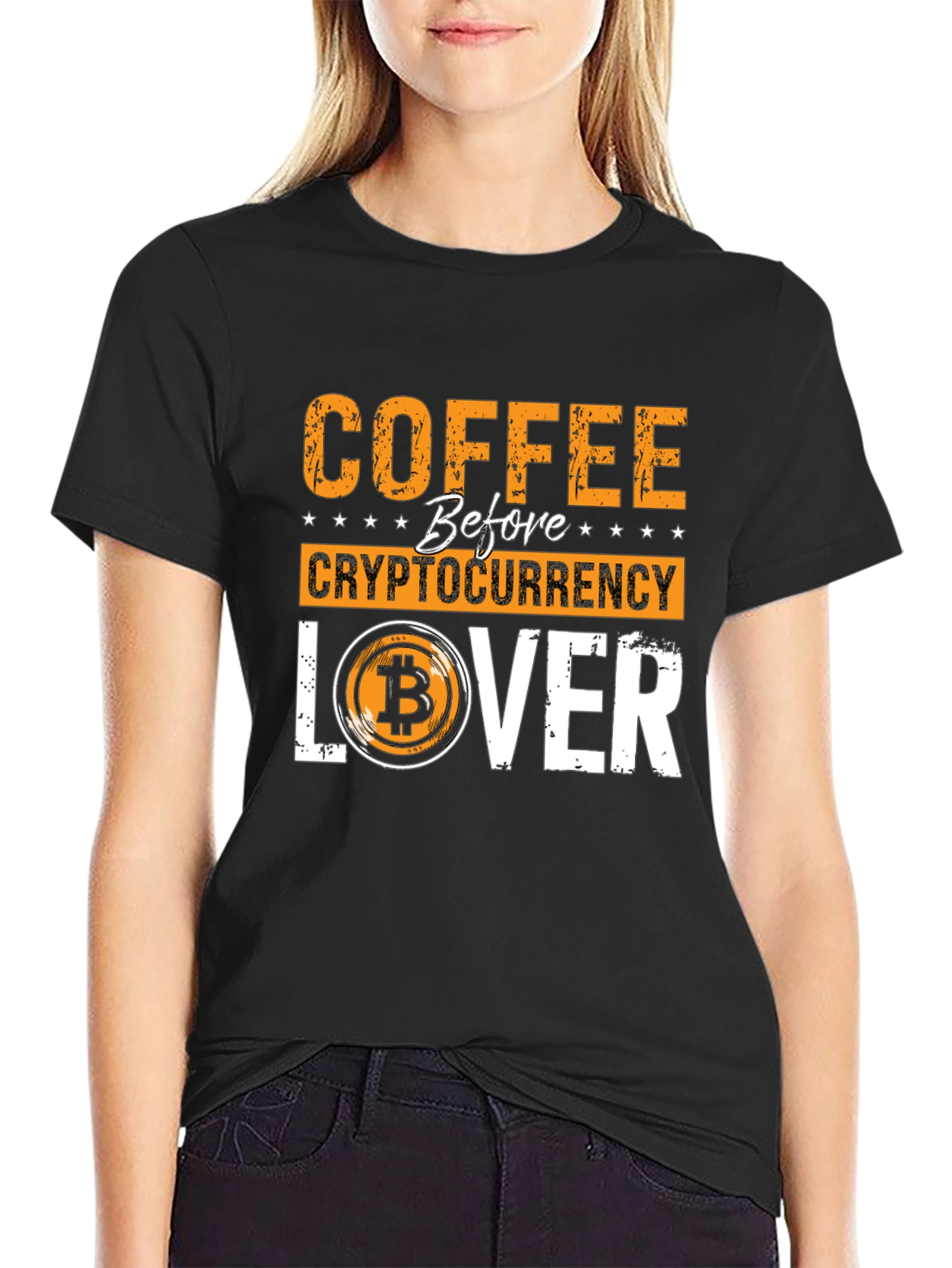 Coffee Before Cryptocurrency Lover T-Shirt