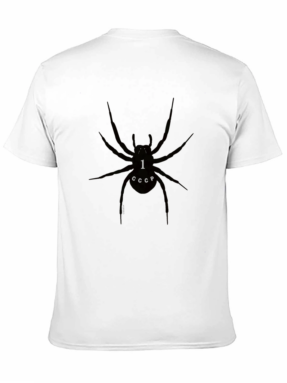 Spider CCCP Graphic Tee - Black T-Shirt