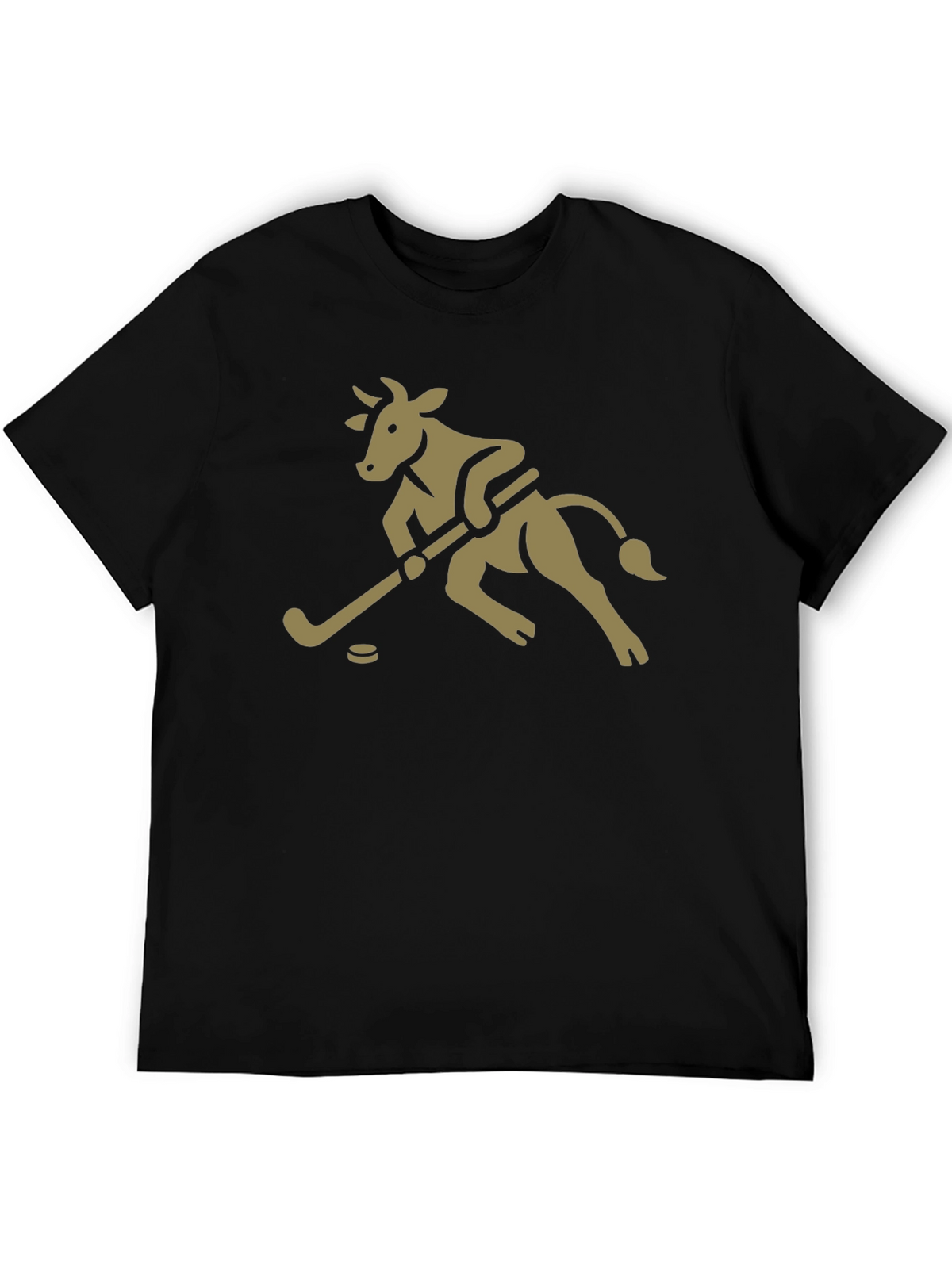 Hockey Cow Graphic T-Shirt