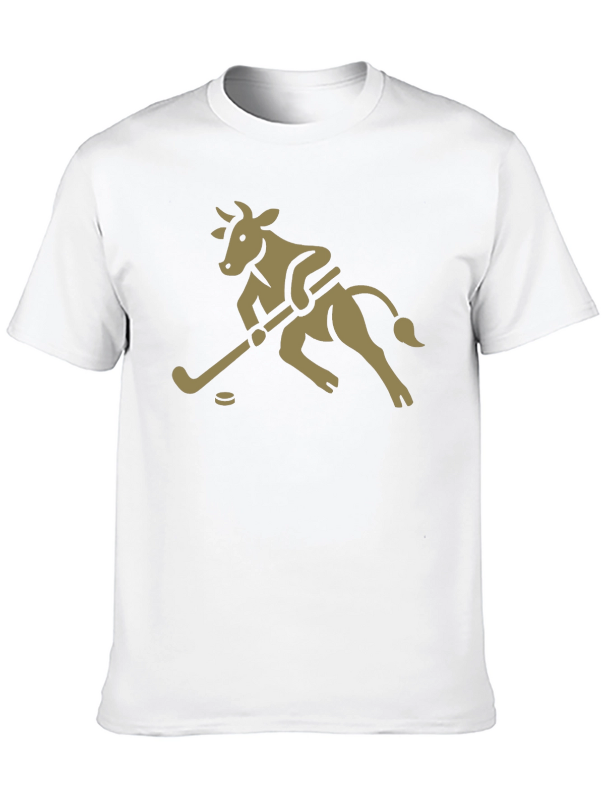 Hockey Cow Graphic T-Shirt