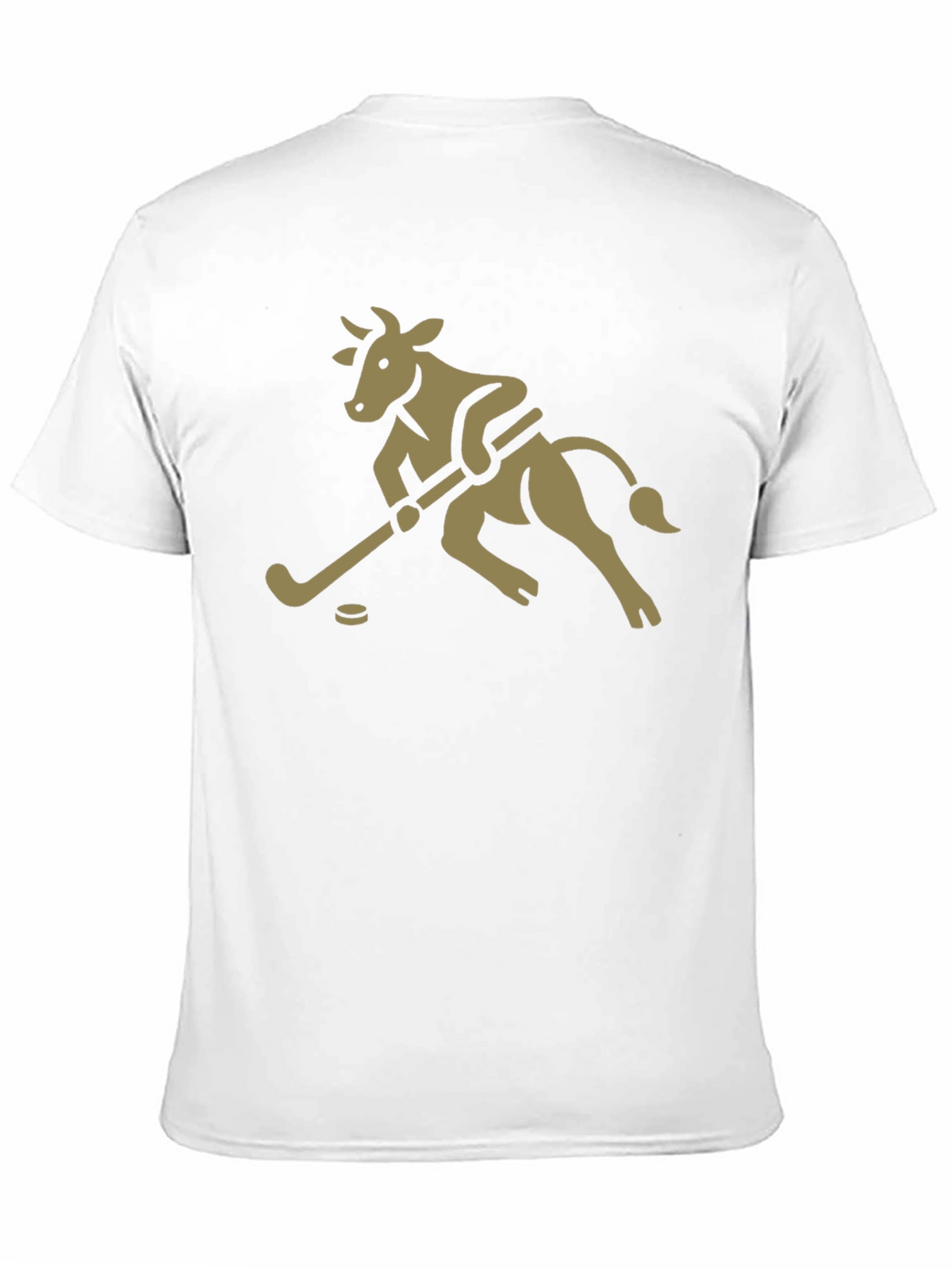 Hockey Cow Graphic T-Shirt
