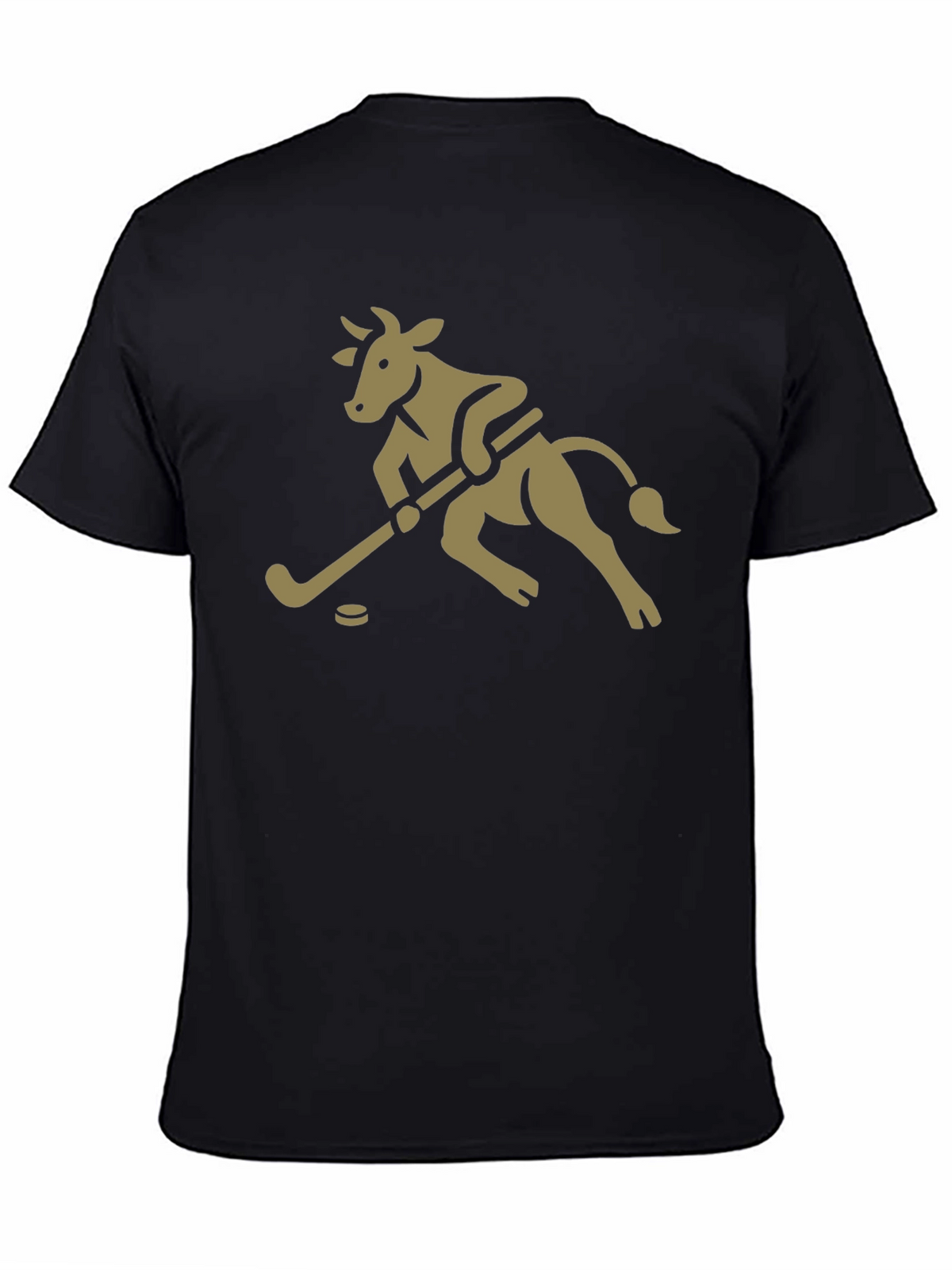 Hockey Cow Graphic T-Shirt