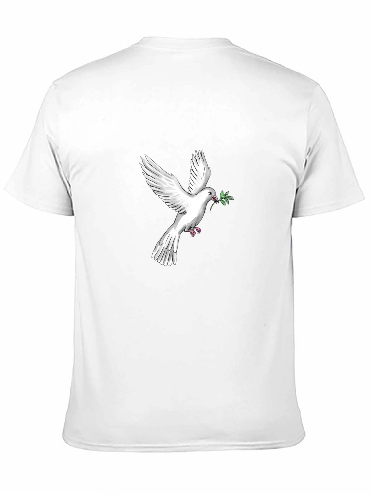 Peace Dove Graphic Tee - Black