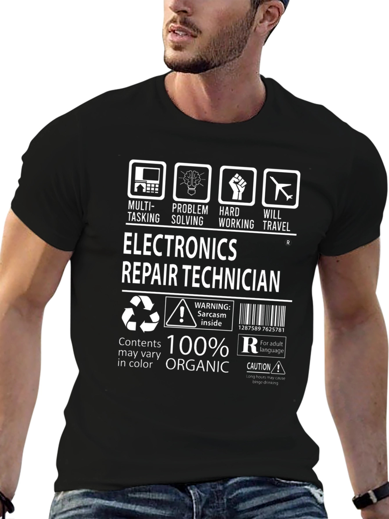 Electronics Repair Technician Graphic T-Shirt