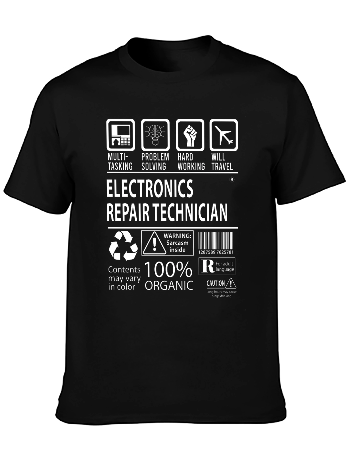 Electronics Repair Technician Graphic T-Shirt