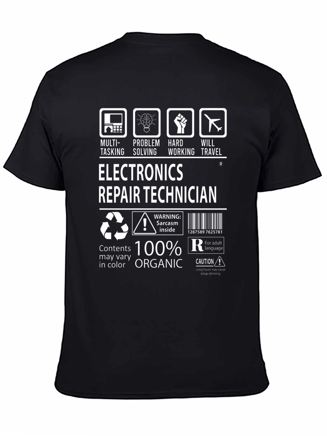 Electronics Repair Technician Graphic T-Shirt