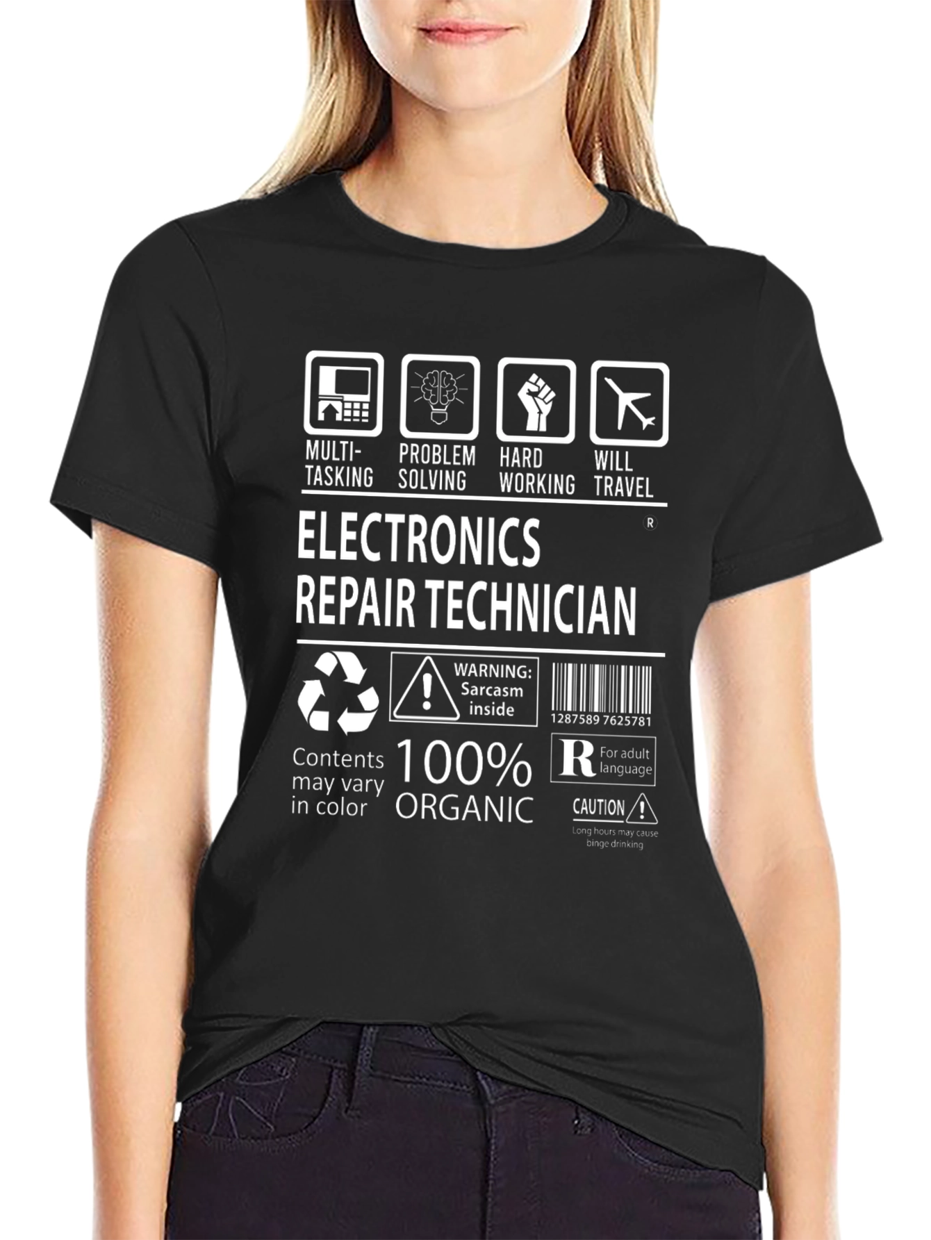 Electronics Repair Technician Graphic T-Shirt